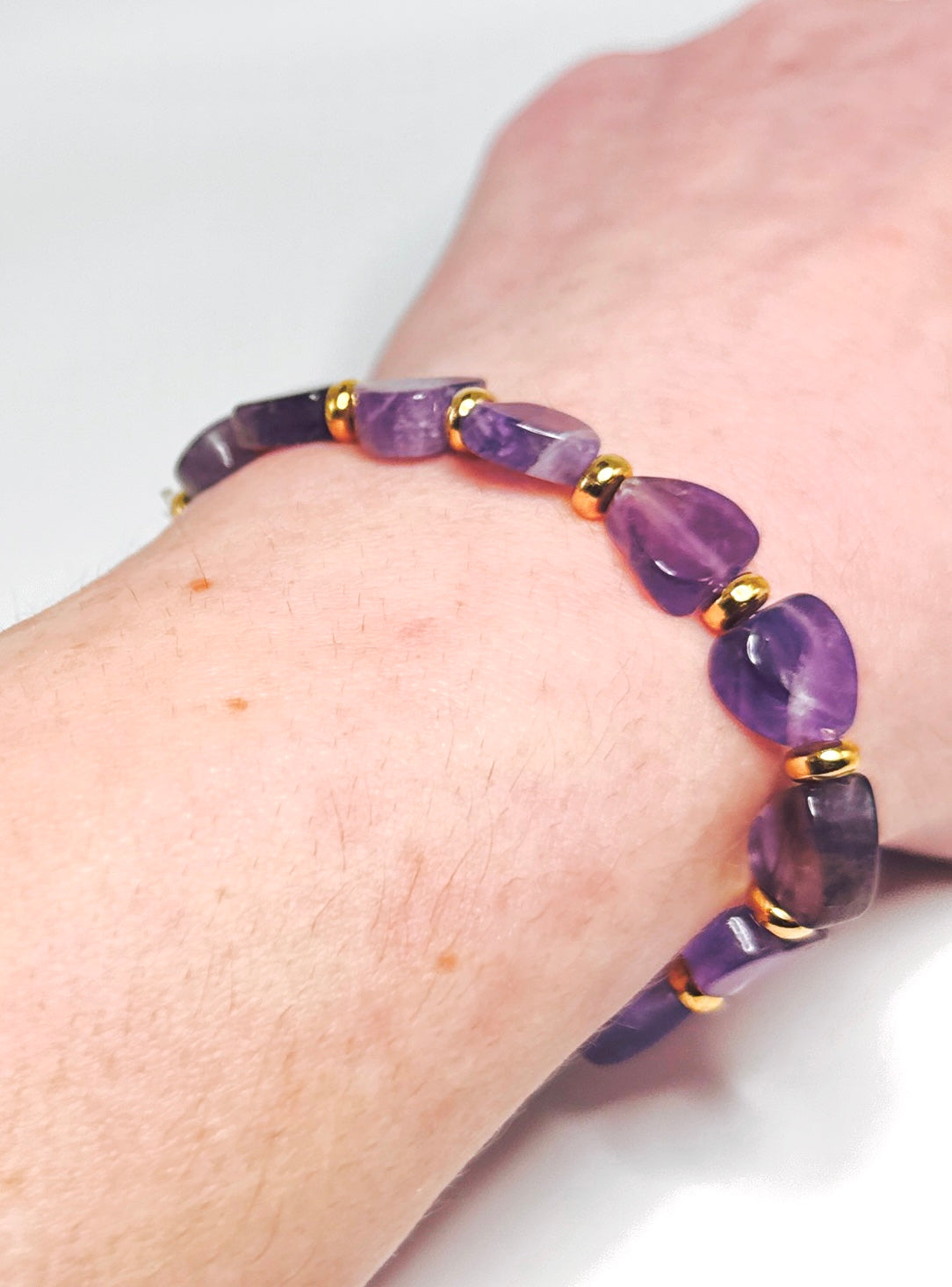 **The Petite Amethyst Bracelet**