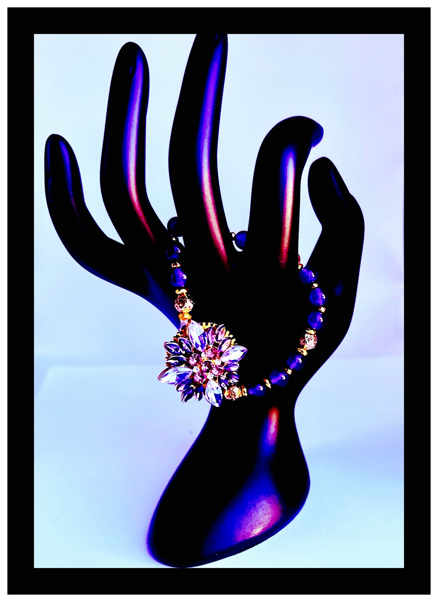 ✨Neptune’s Purple Jade Beauty Bracelet✨