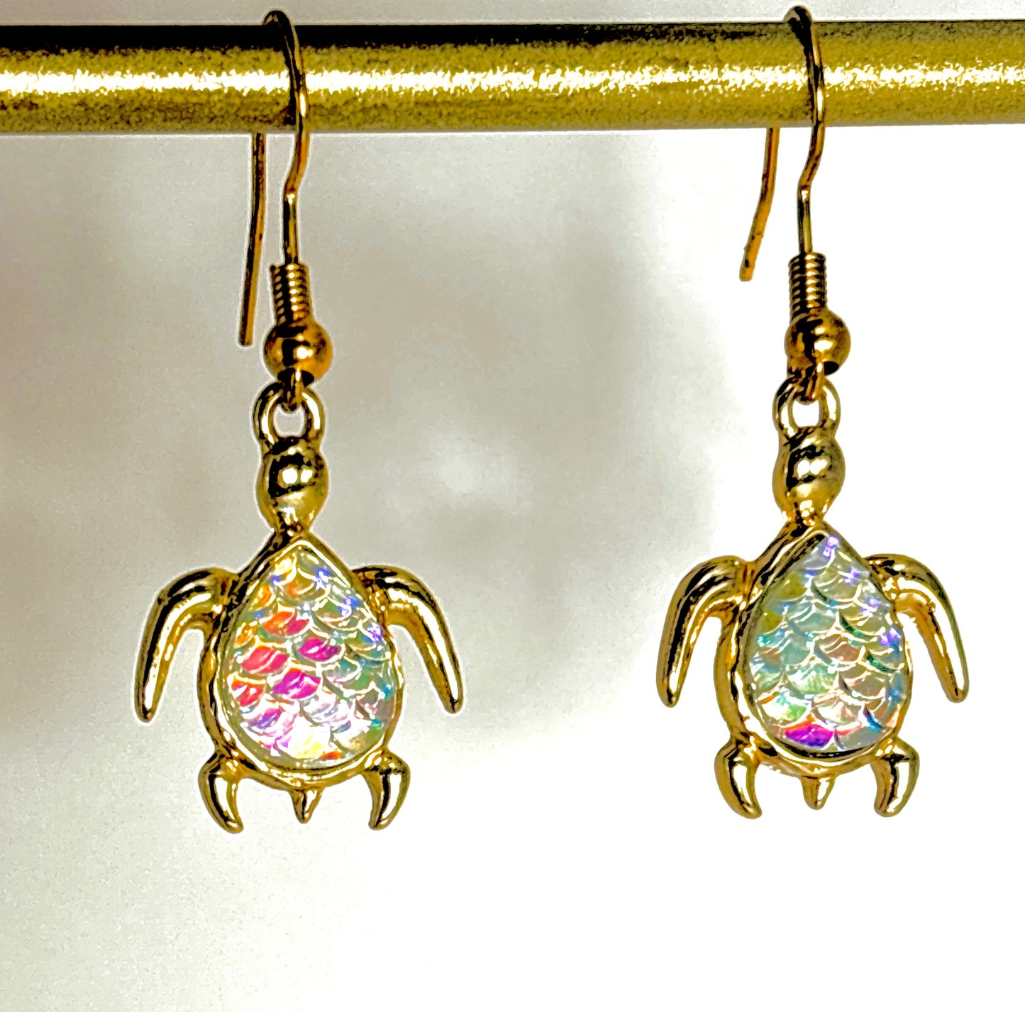 Majestic Turtle Earrings