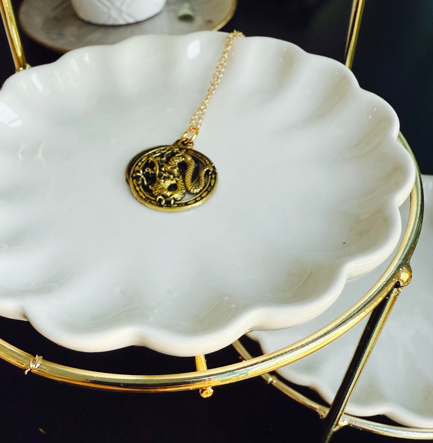 ✨Sacred Dragon Medallion Necklace✨