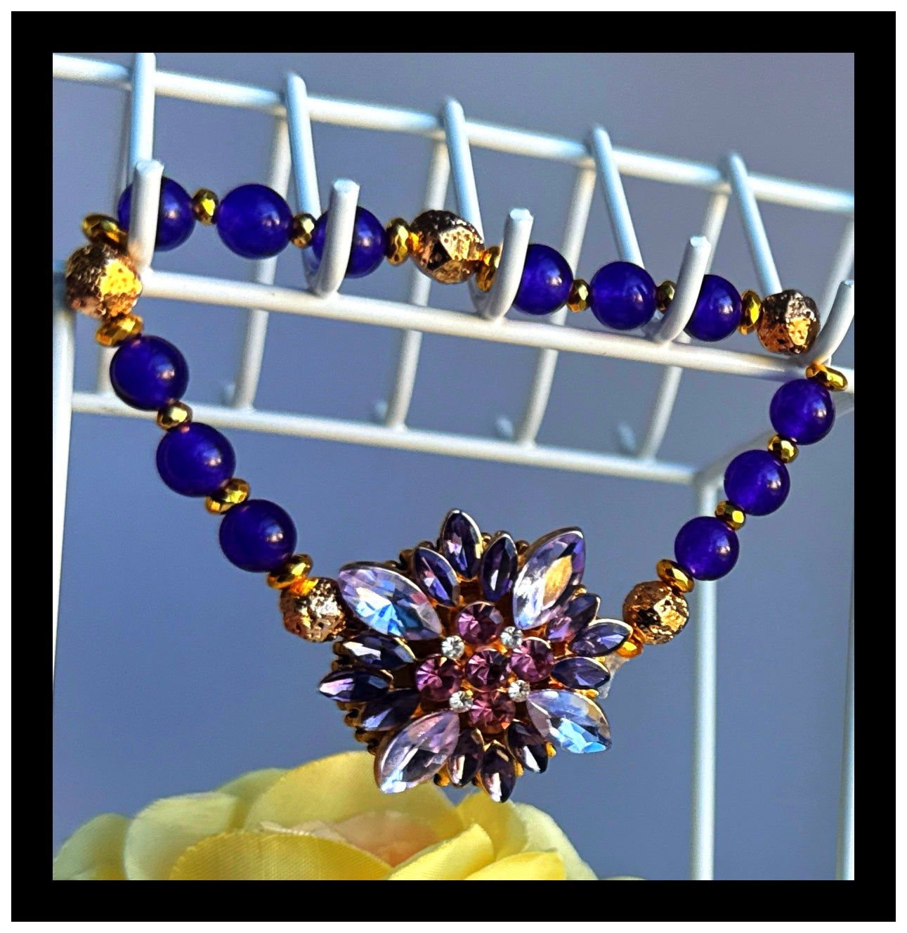 ✨Neptune’s Purple Jade Beauty Bracelet✨