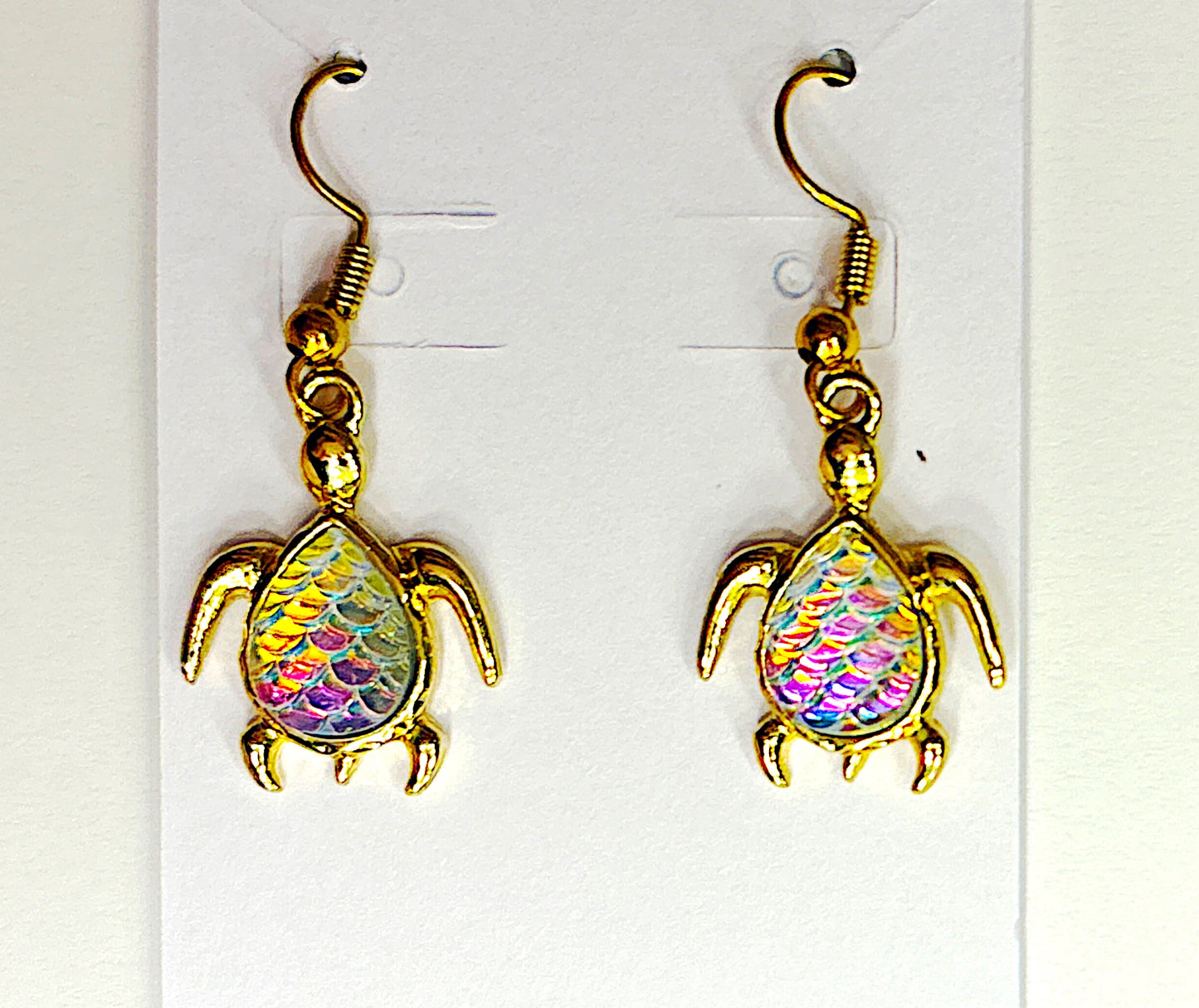 Majestic Turtle Earrings