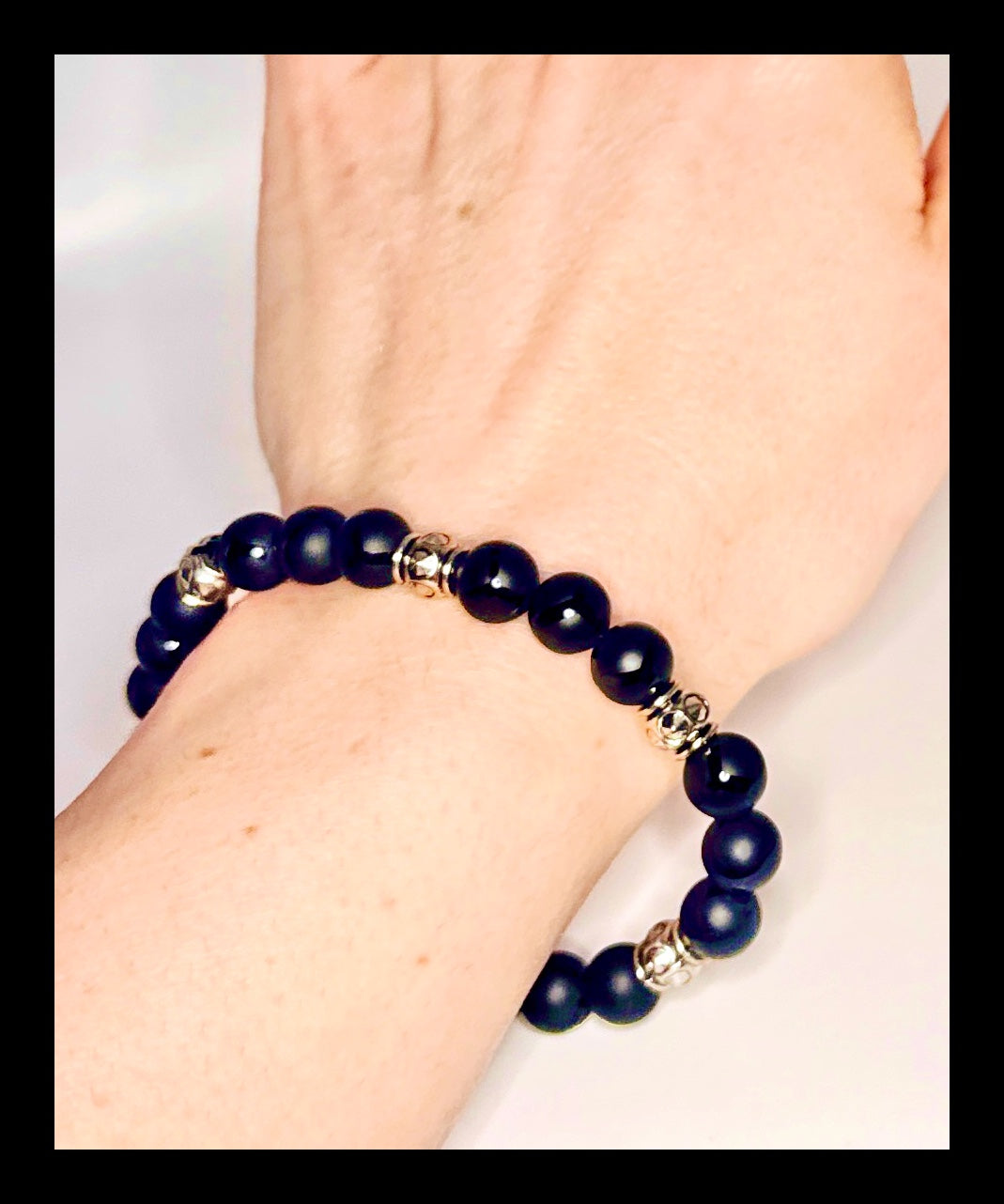 **Tibetan Onyx Sacred Protection Bracelet**