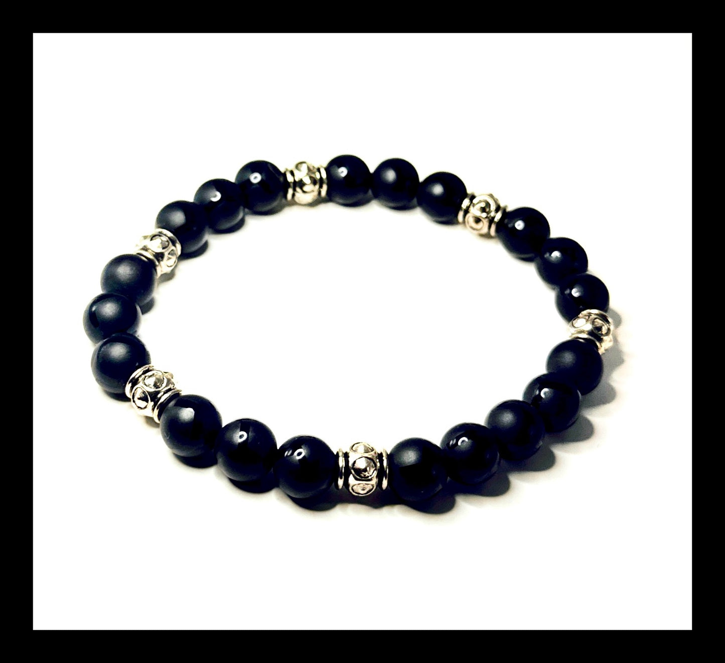 **Tibetan Onyx Sacred Protection Bracelet**