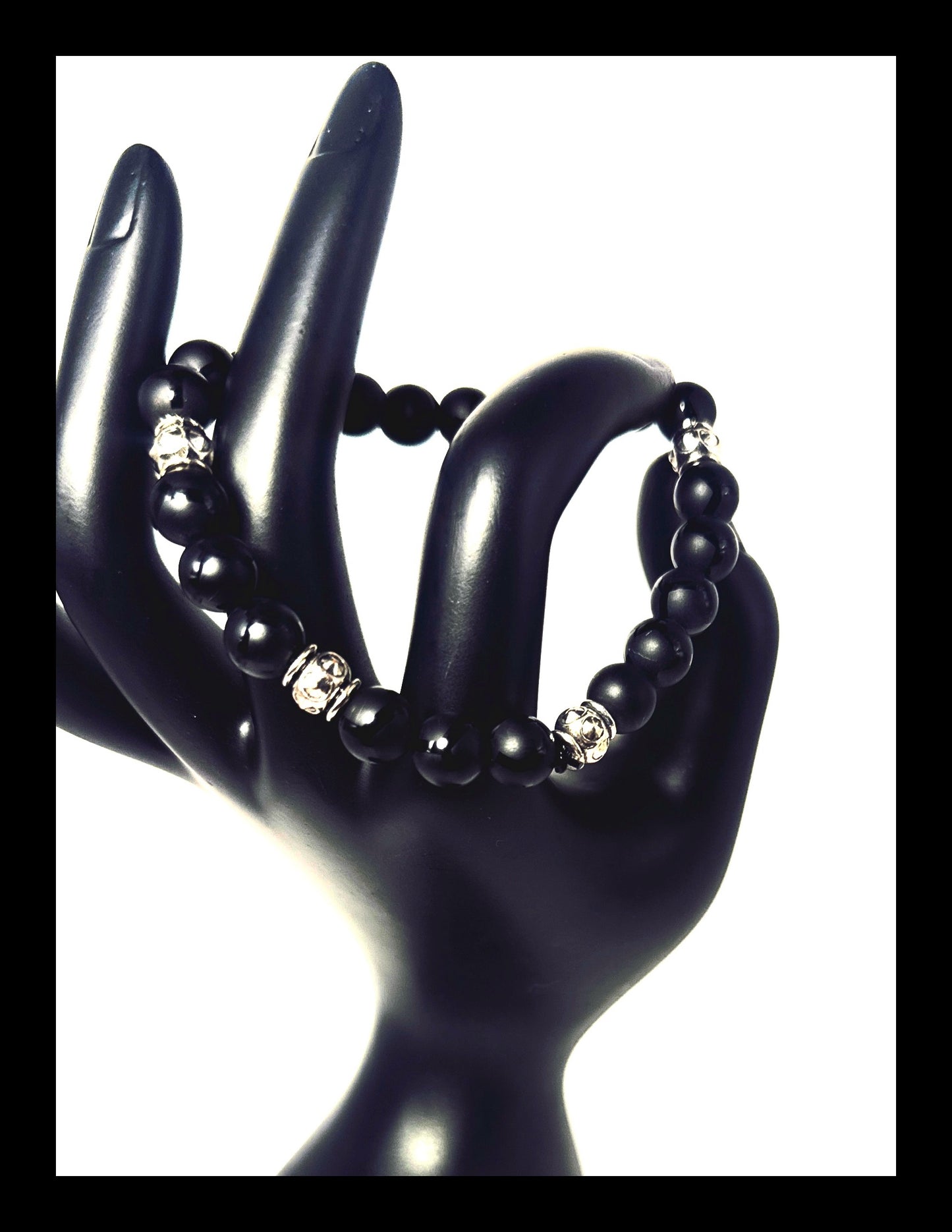 **Tibetan Onyx Sacred Protection Bracelet**