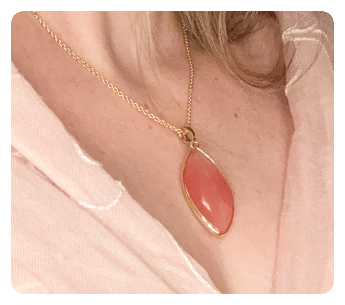 ✨Cherished Cherry Quartz Necklace✨