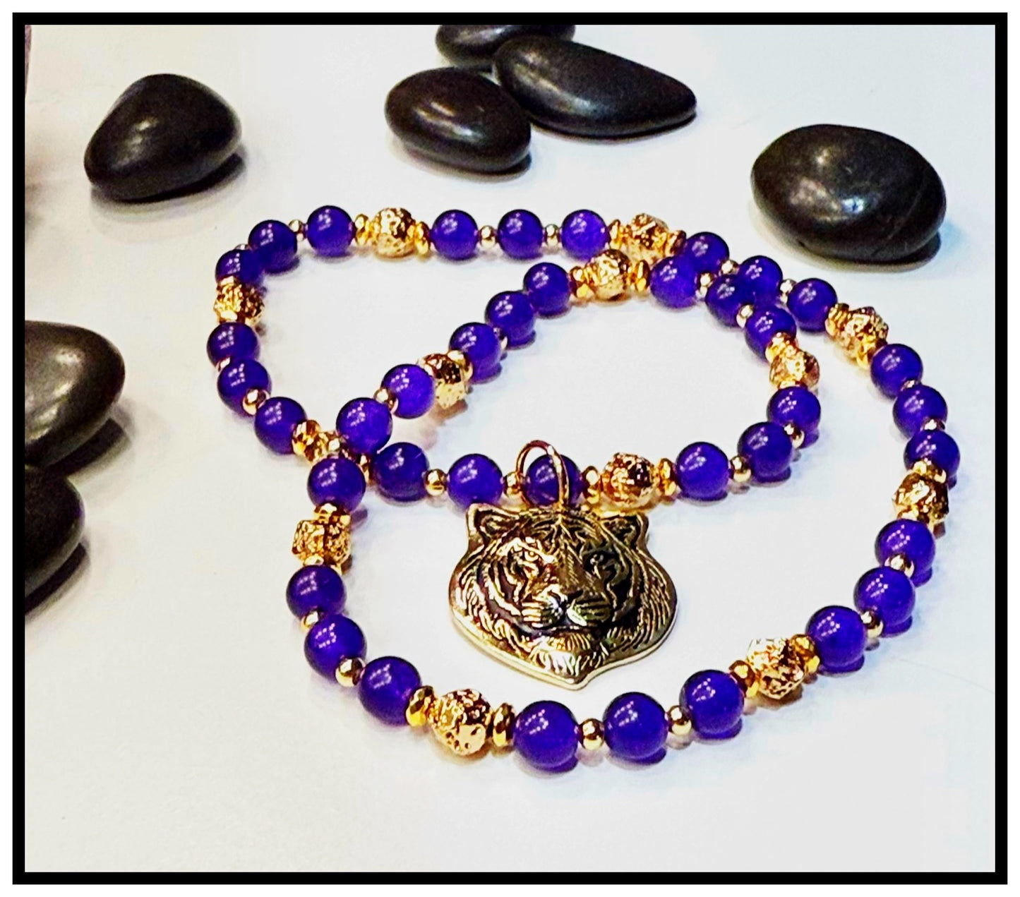 LSU Fierce Tiger Necklace
