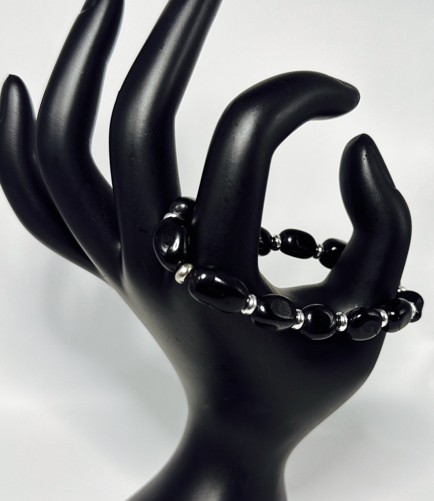 **Beautiful Black Jasper Bracelet 2.0**