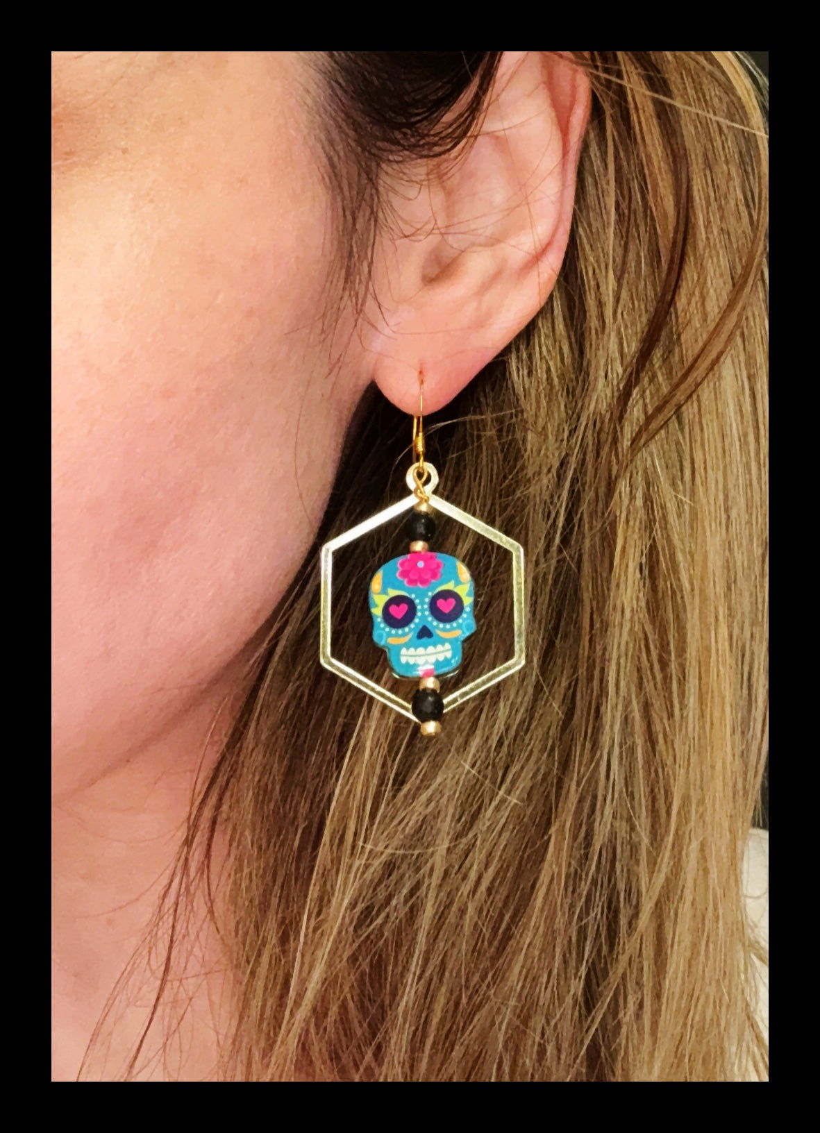 ✨Guardian Skulls Earring Set✨