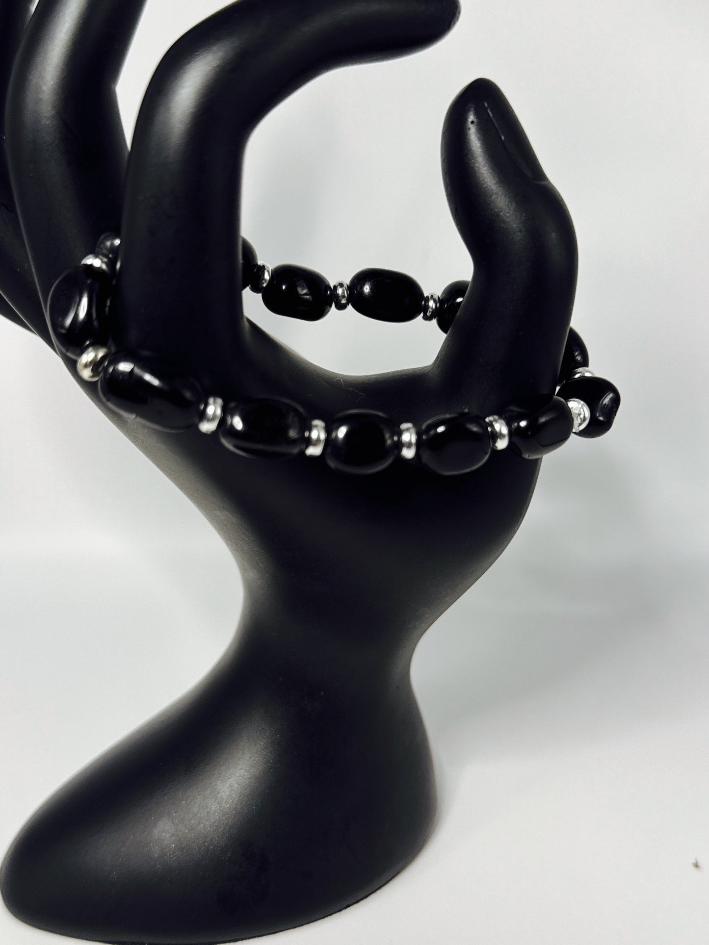 **Beautiful Black Jasper Bracelet 2.0**