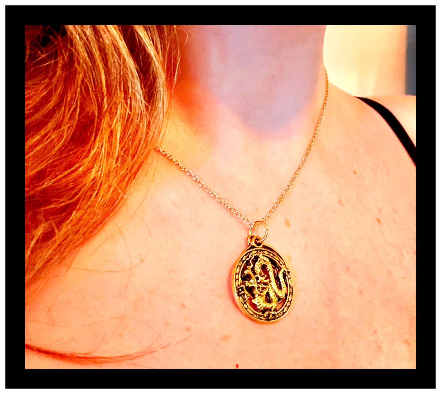 ✨Sacred Dragon Medallion Necklace✨