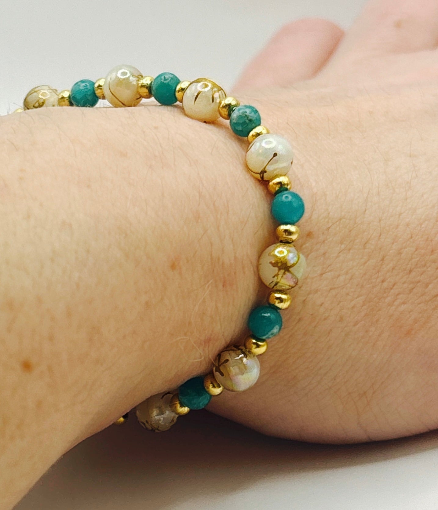 Golden Seashell Bracelet