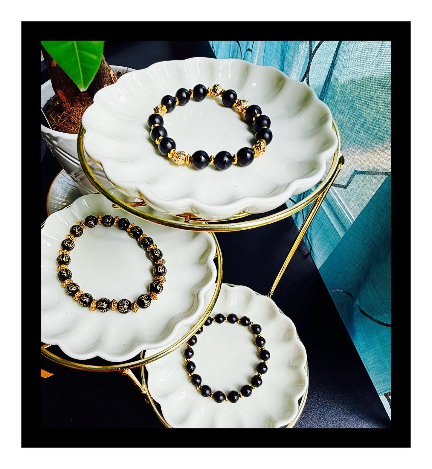 ✨Fire Onyx Bracelet Set✨