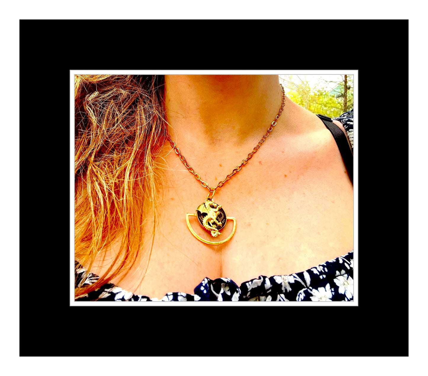 The Gilded Dragon Necklace