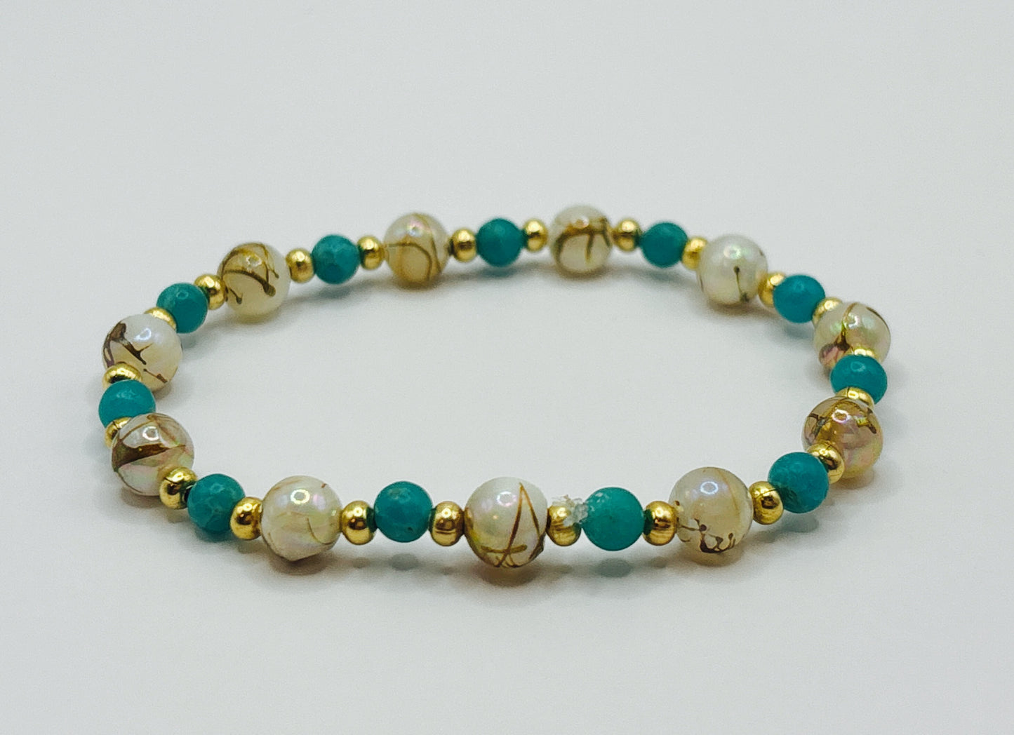 Golden Seashell Bracelet