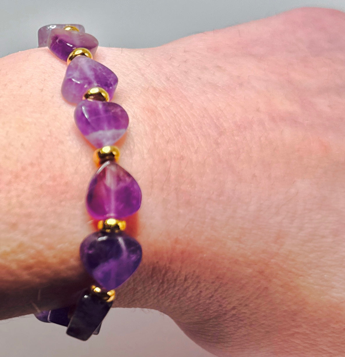 **The Petite Amethyst Bracelet**