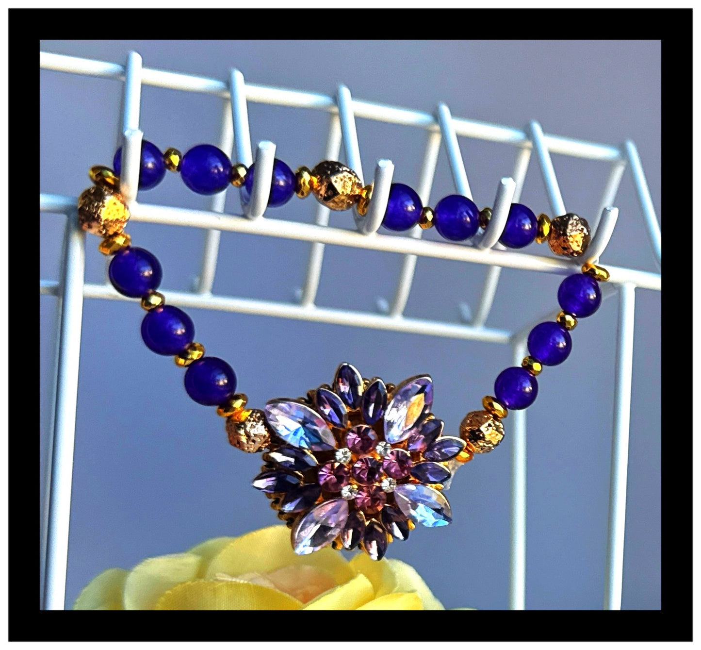 ✨Neptune’s Purple Jade Beauty Bracelet✨