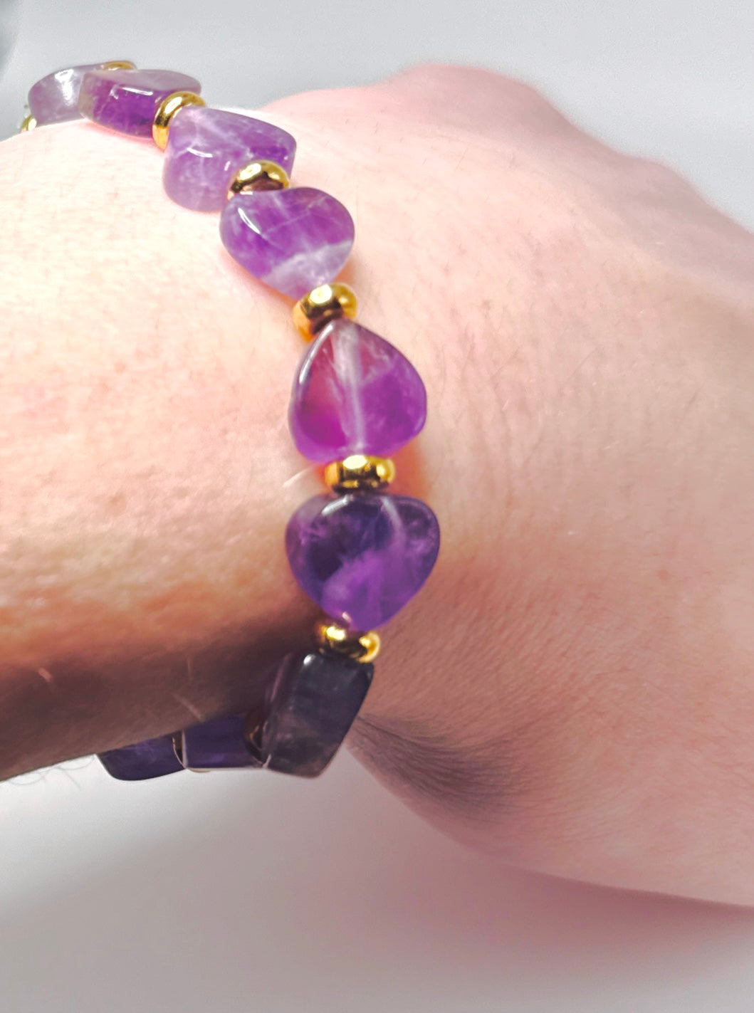 **The Petite Amethyst Bracelet**