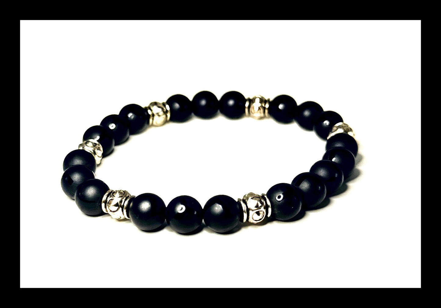 **Tibetan Onyx Sacred Protection Bracelet**