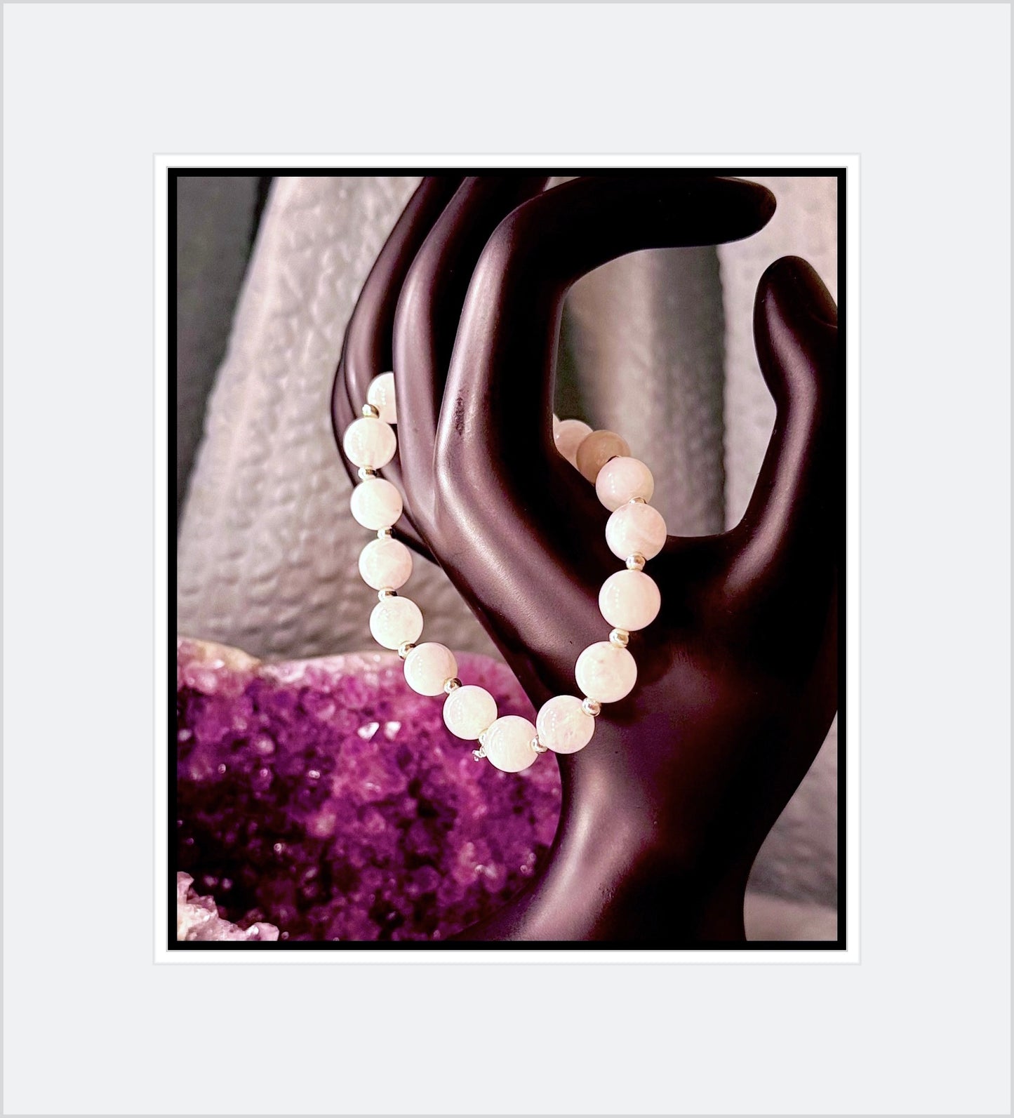 Majestic Silver Moonstone Bracelet