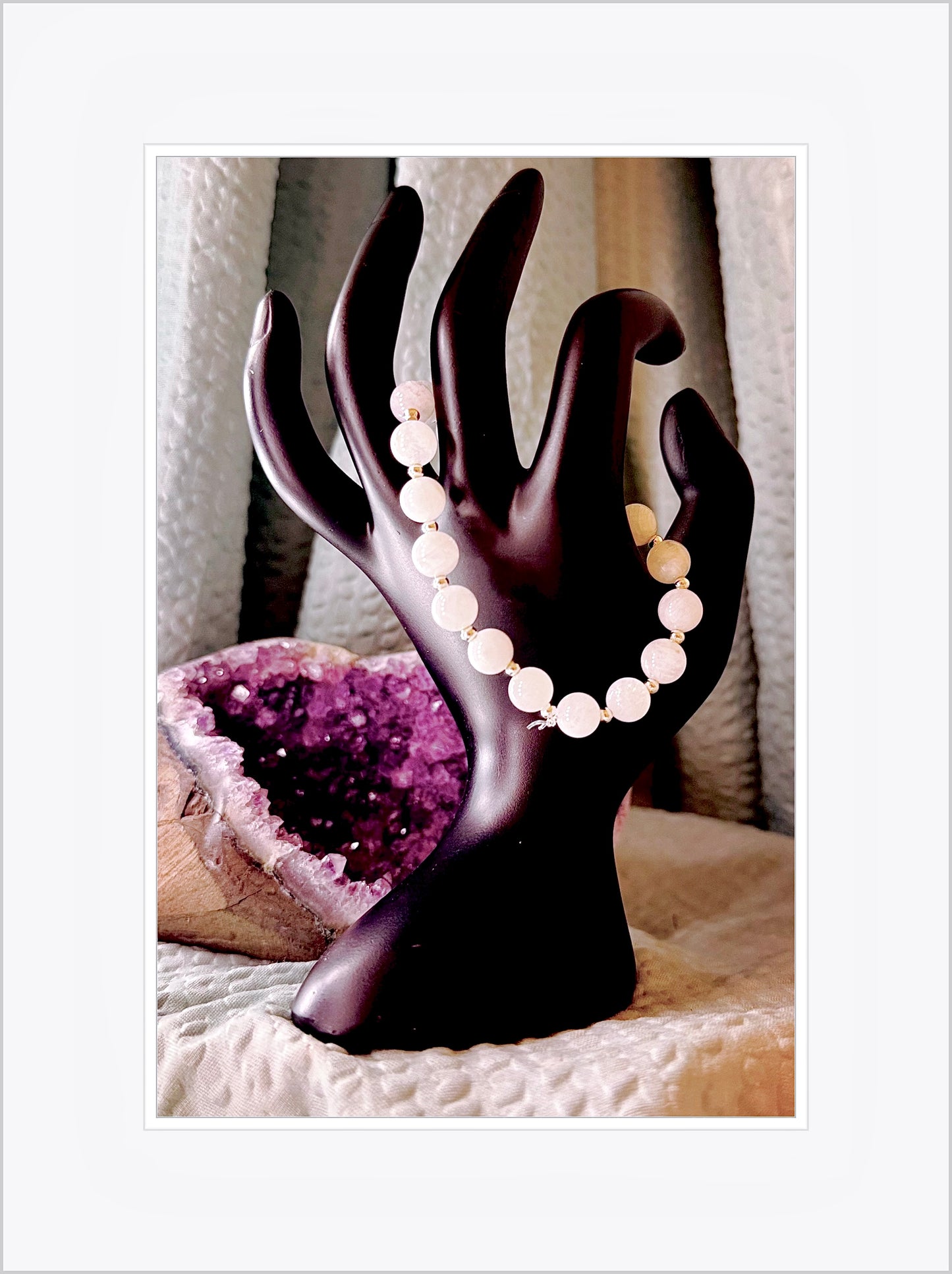 Majestic Silver Moonstone Bracelet
