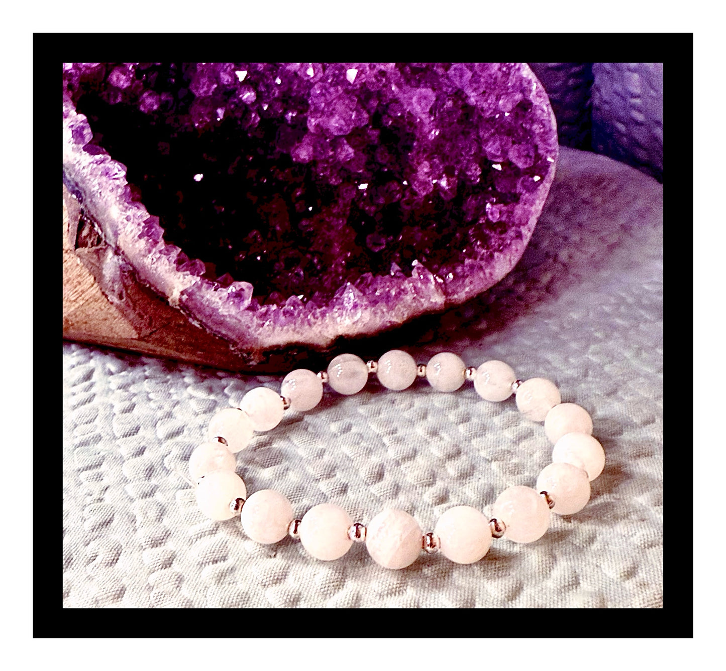 Majestic Silver Moonstone Bracelet