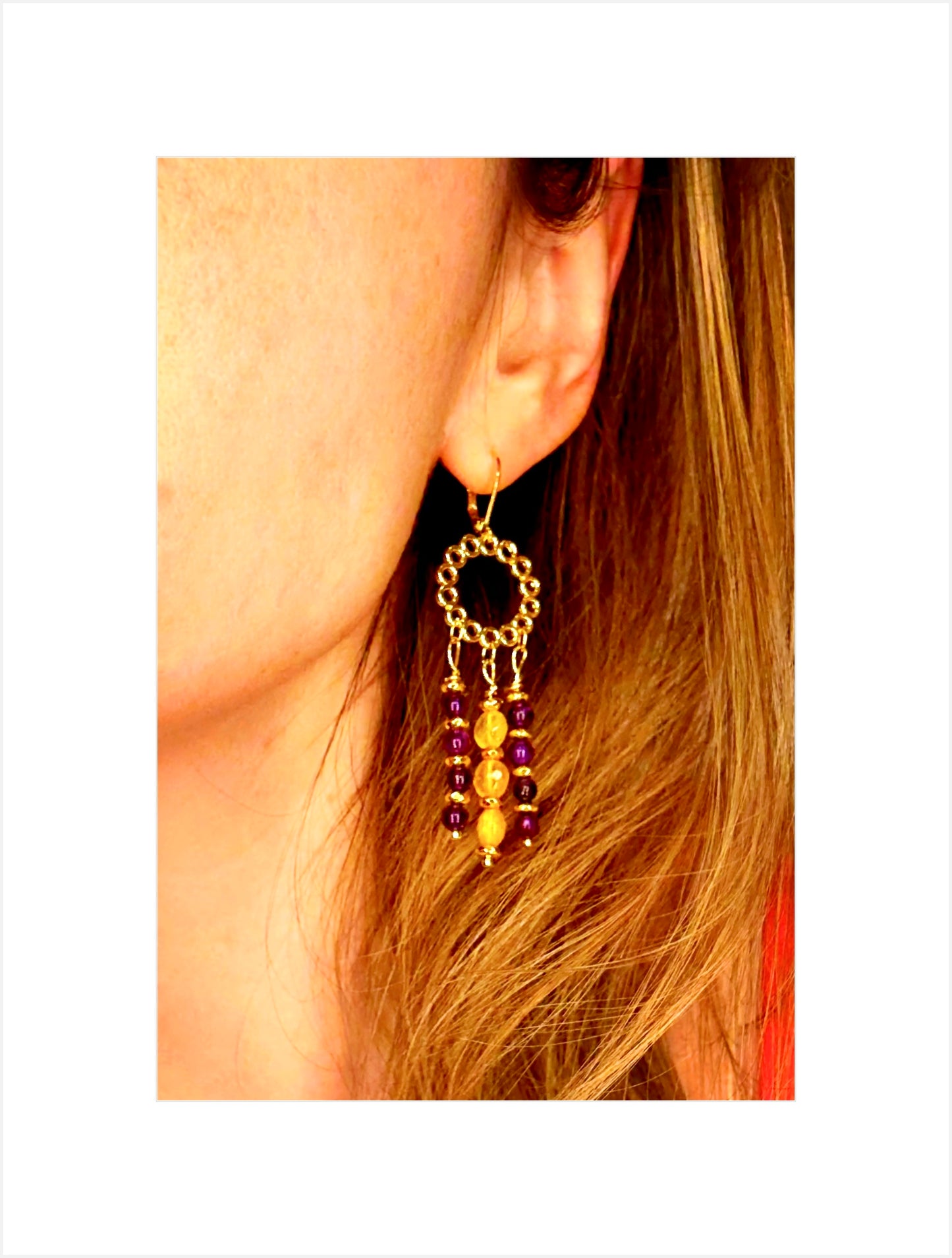 LSU After Party Earrings