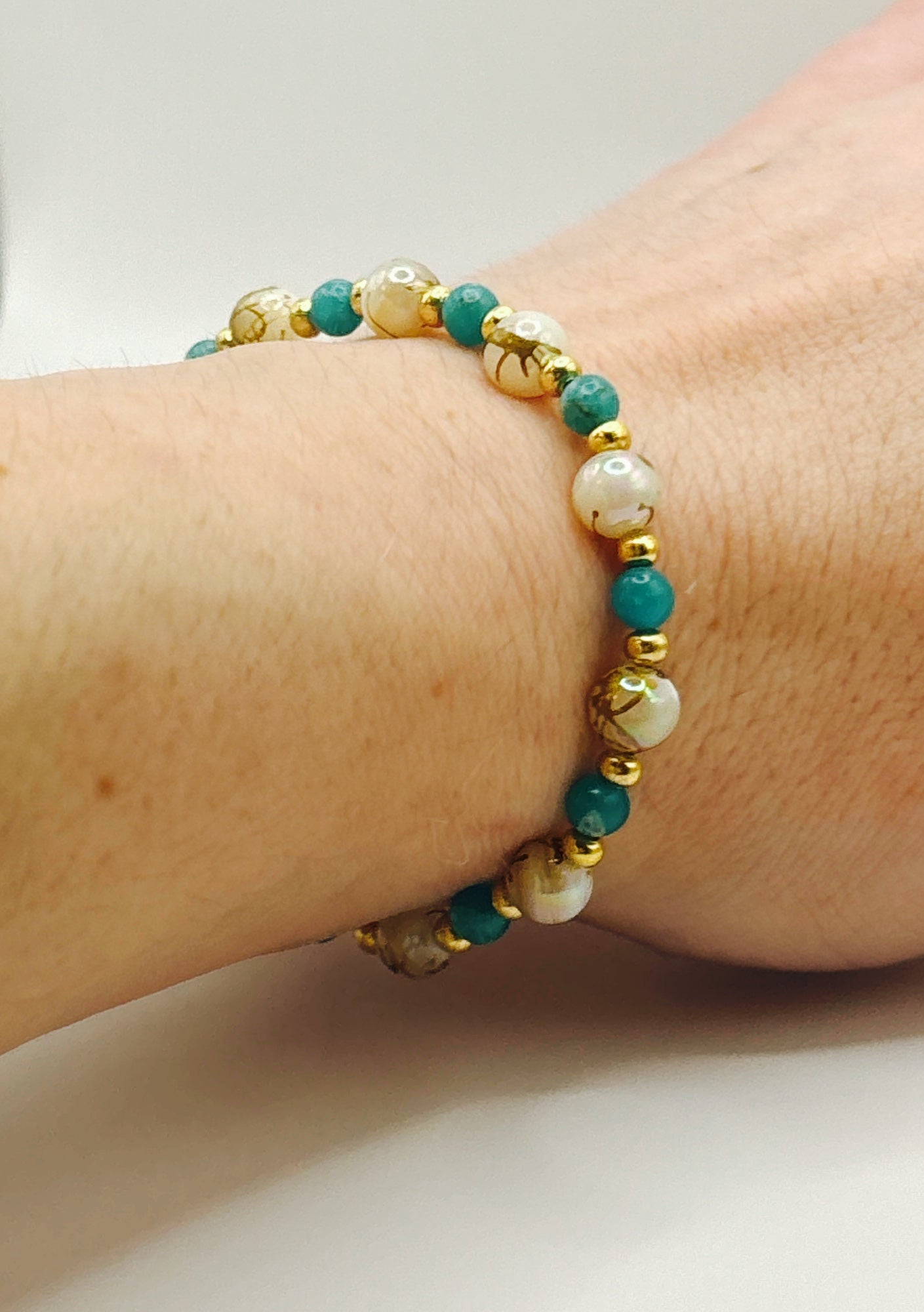 Golden Seashell Bracelet