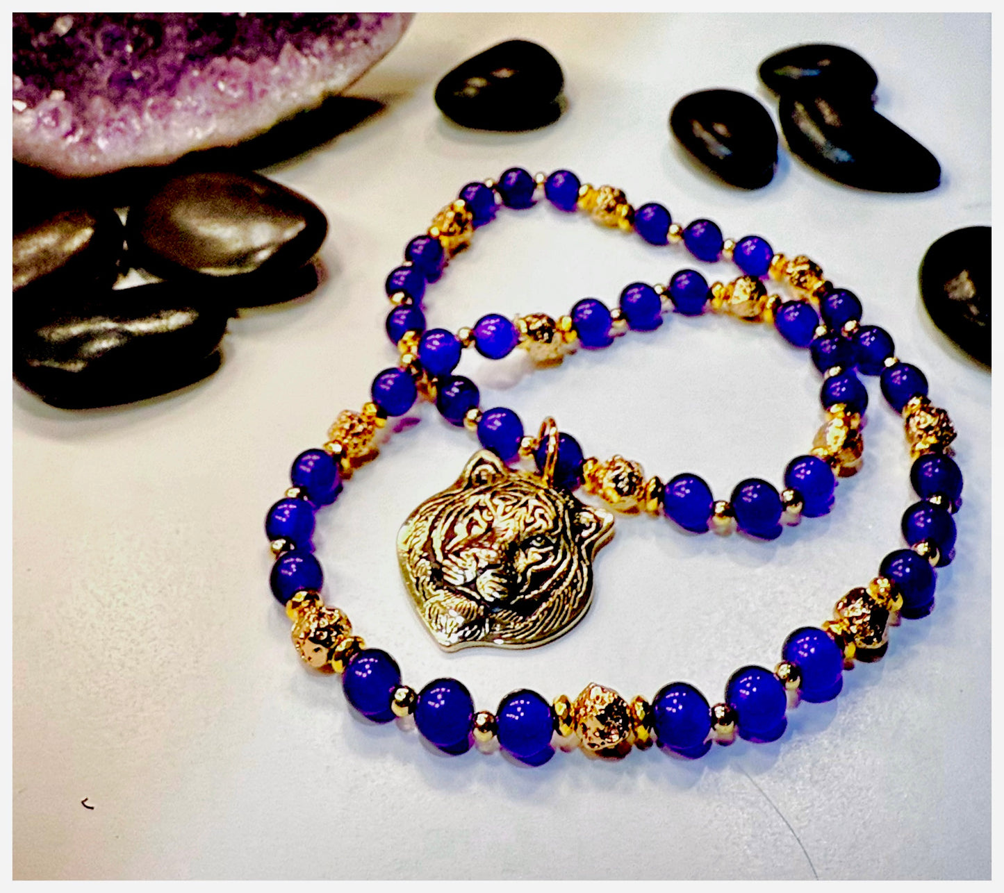 LSU Fierce Tiger Necklace