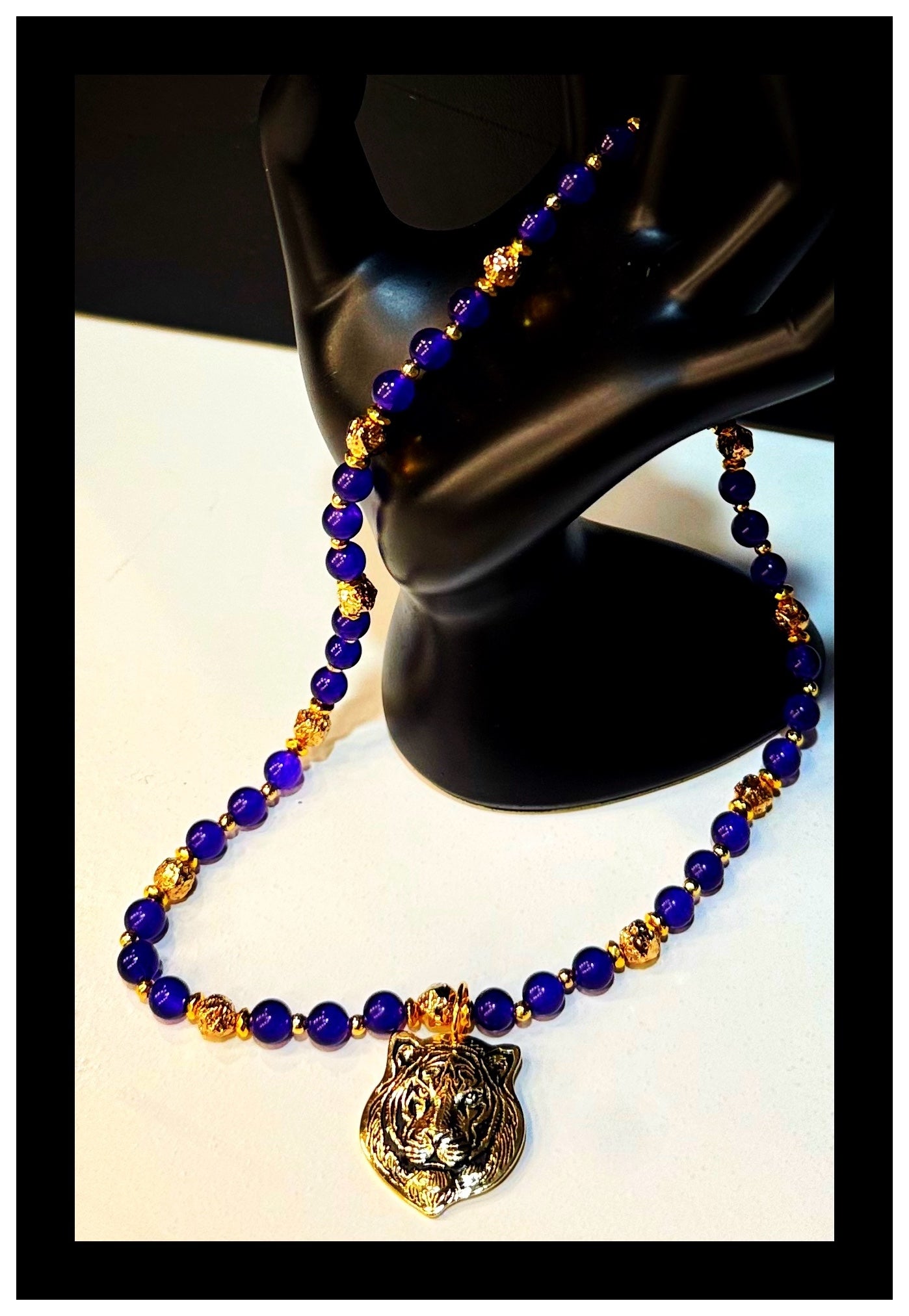 LSU Fierce Tiger Necklace