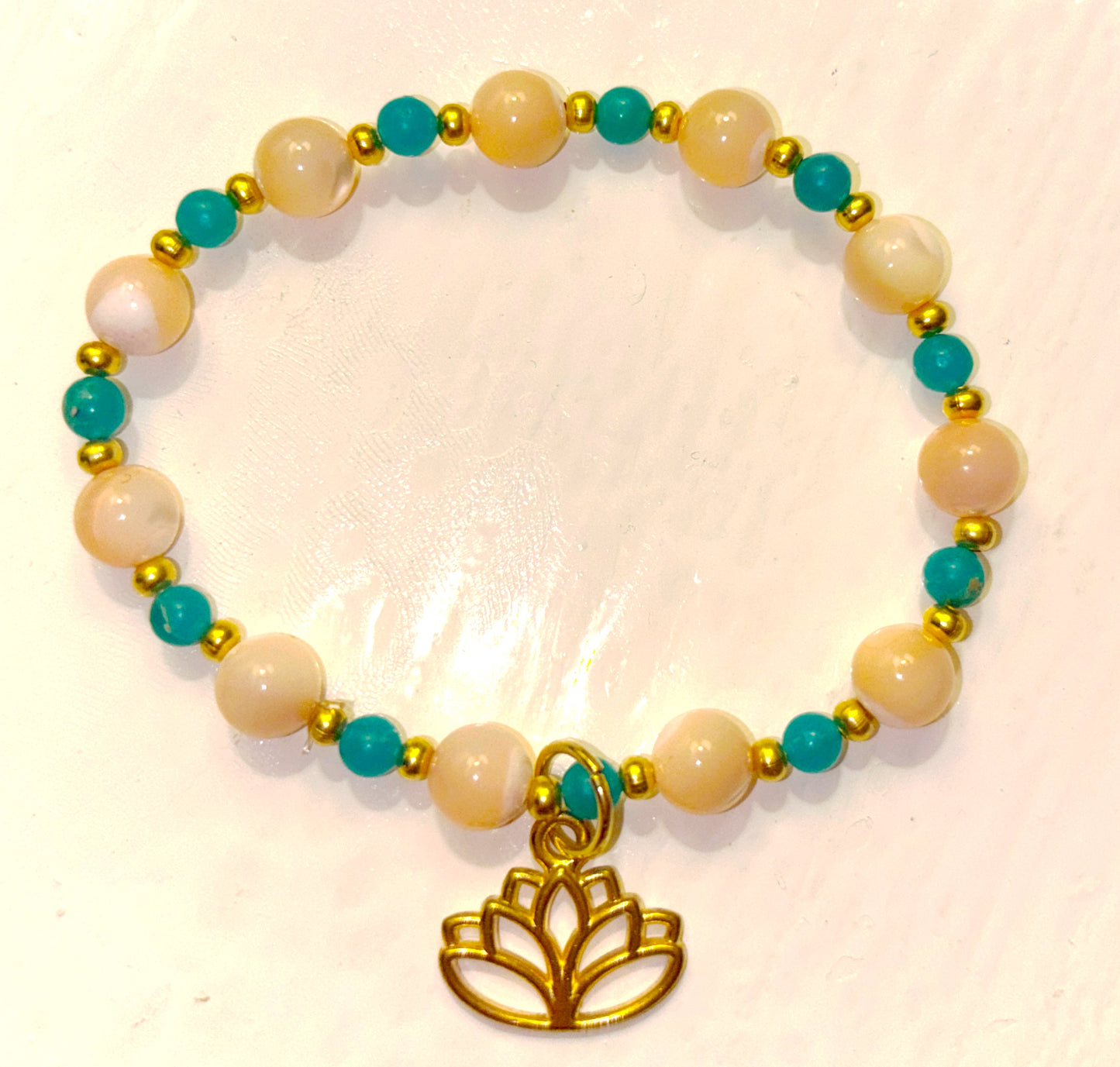 Luminous Lotus Bracelet