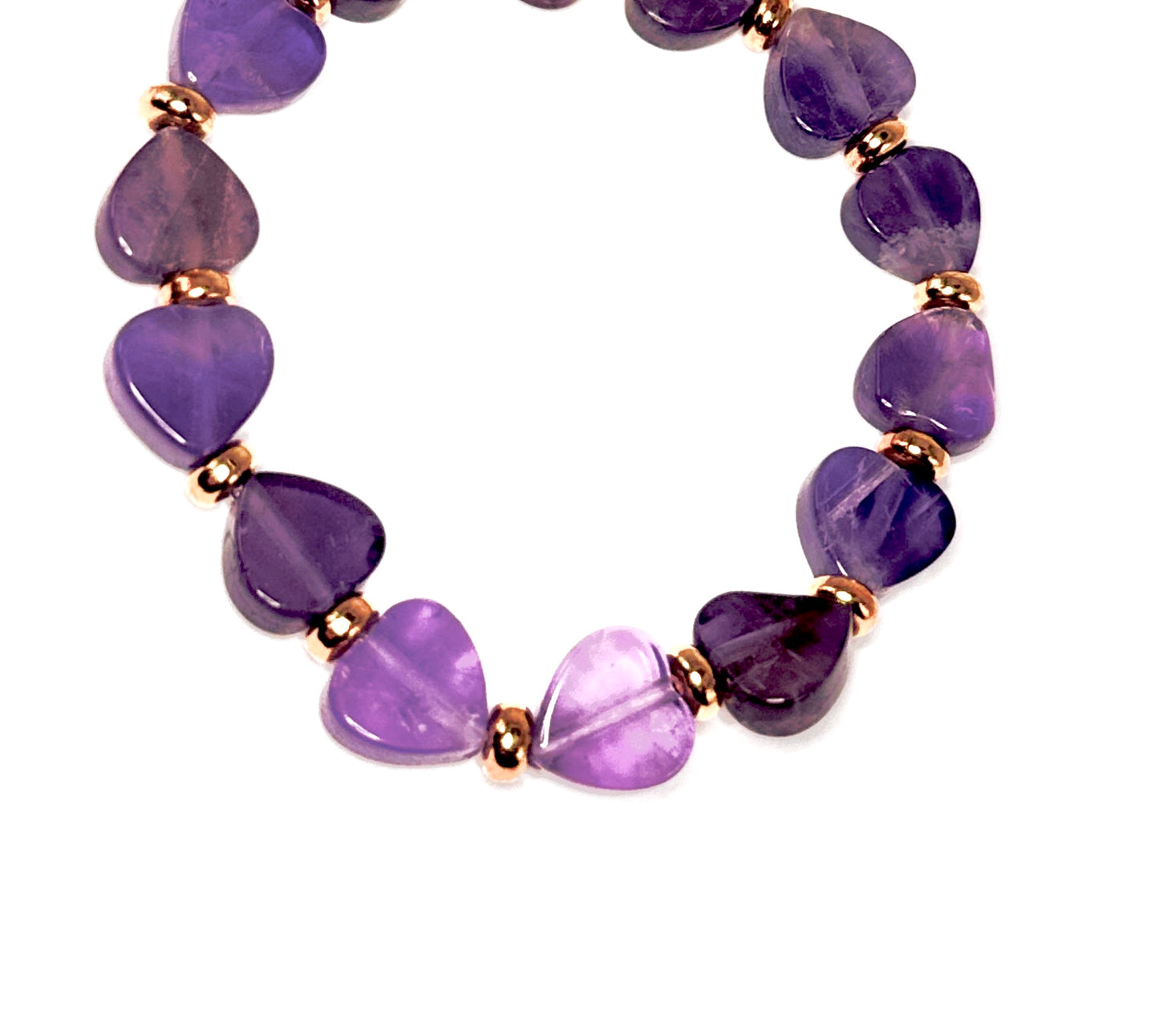 **The Petite Amethyst Bracelet**