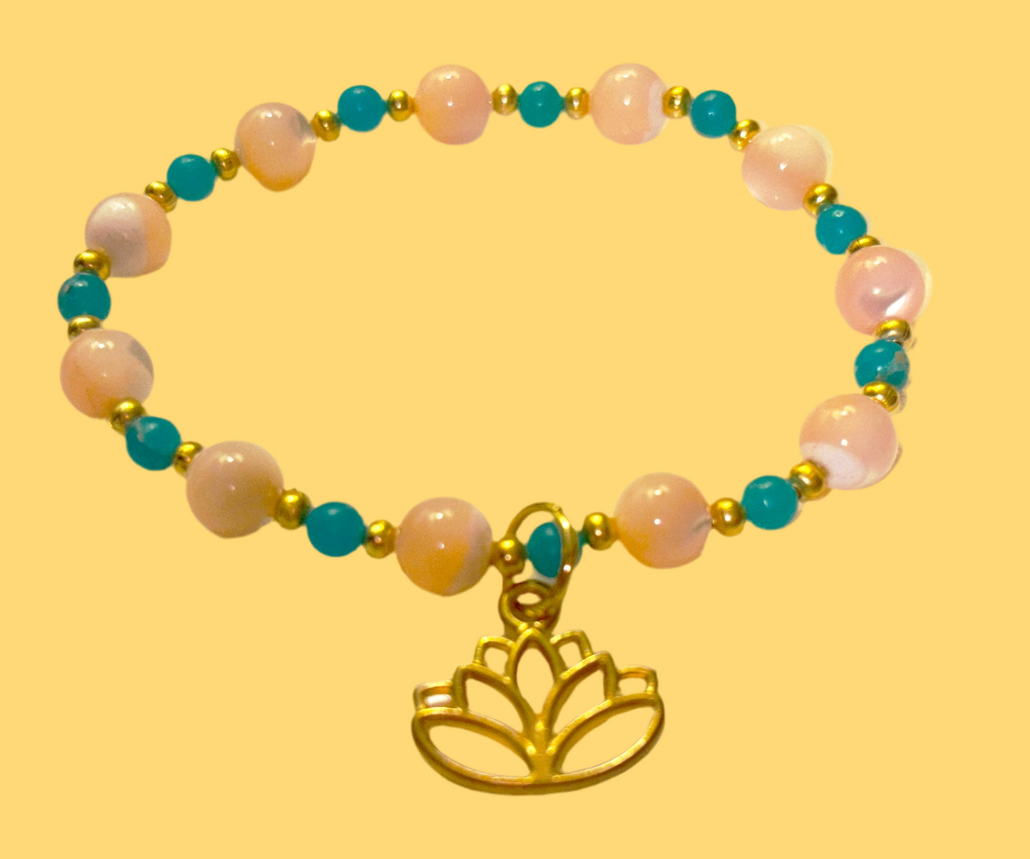 Luminous Lotus Bracelet