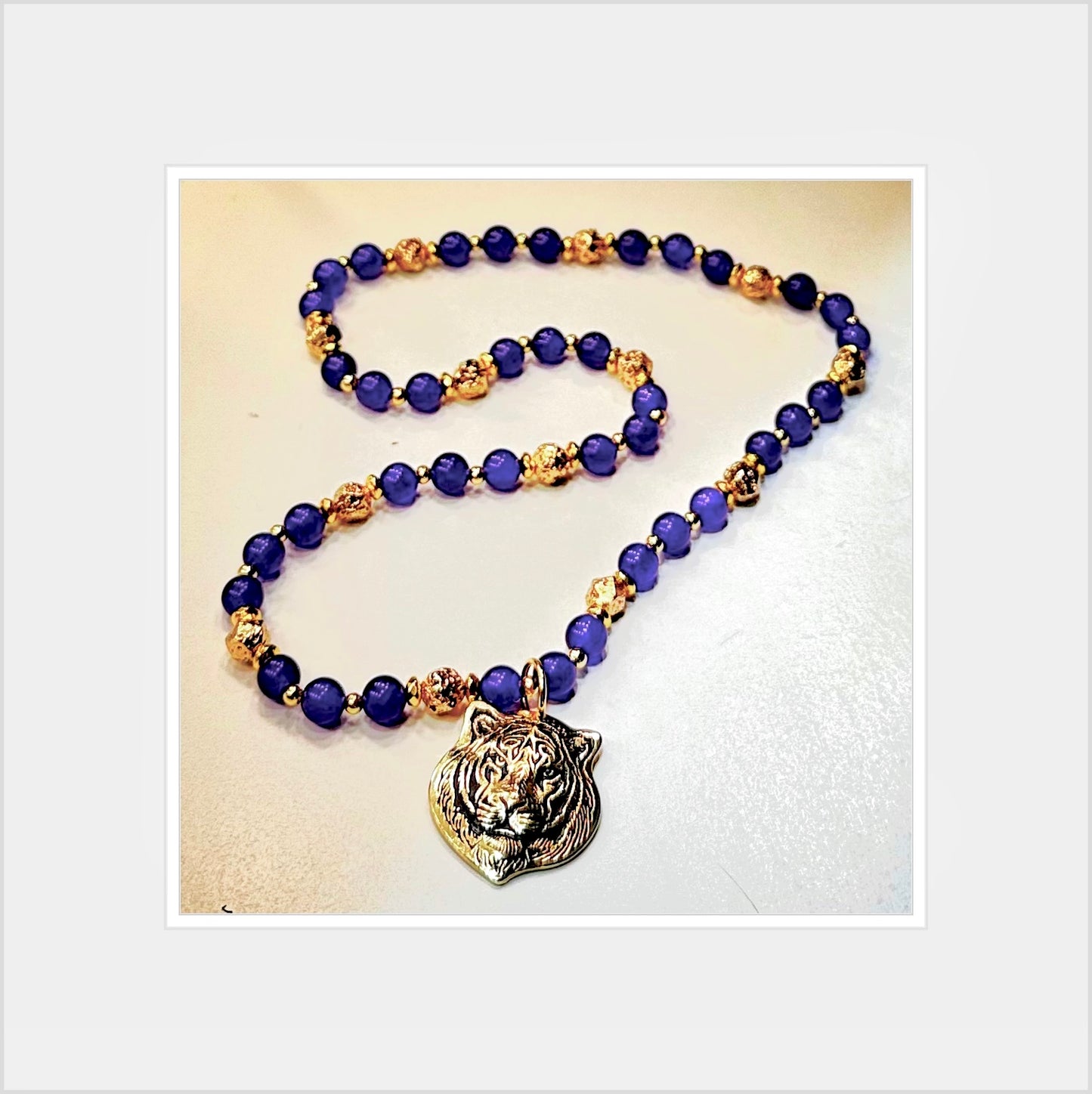 LSU Fierce Tiger Necklace
