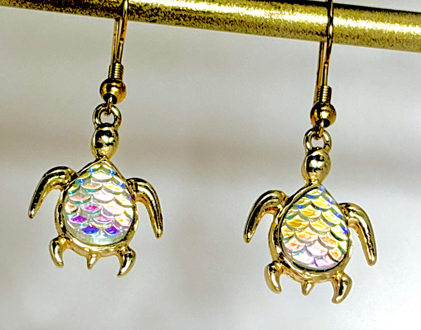 Majestic Turtle Earrings