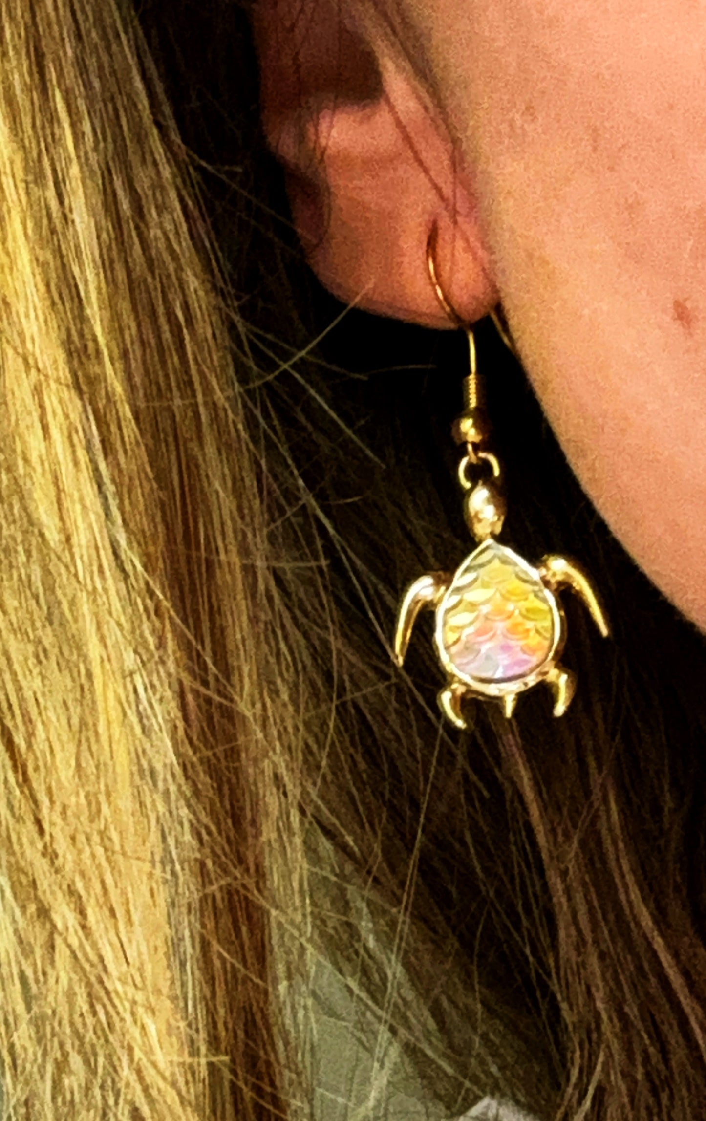 Majestic Turtle Earrings