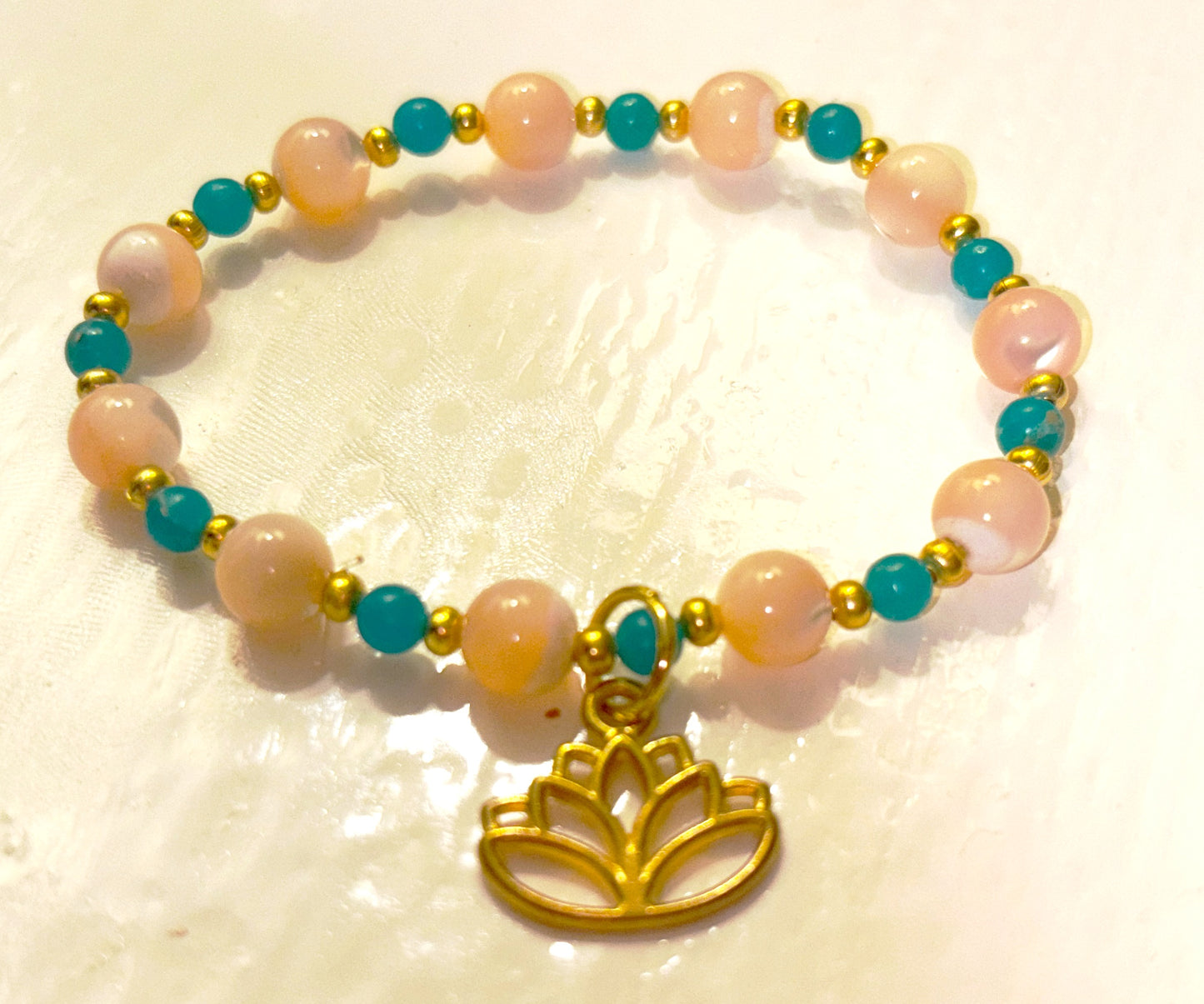 Luminous Lotus Bracelet