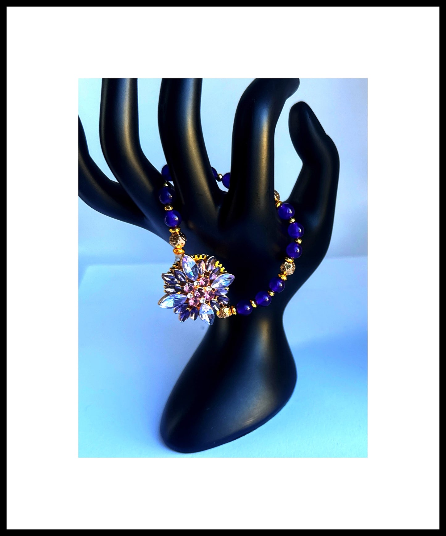 ✨Neptune’s Purple Jade Beauty Bracelet✨