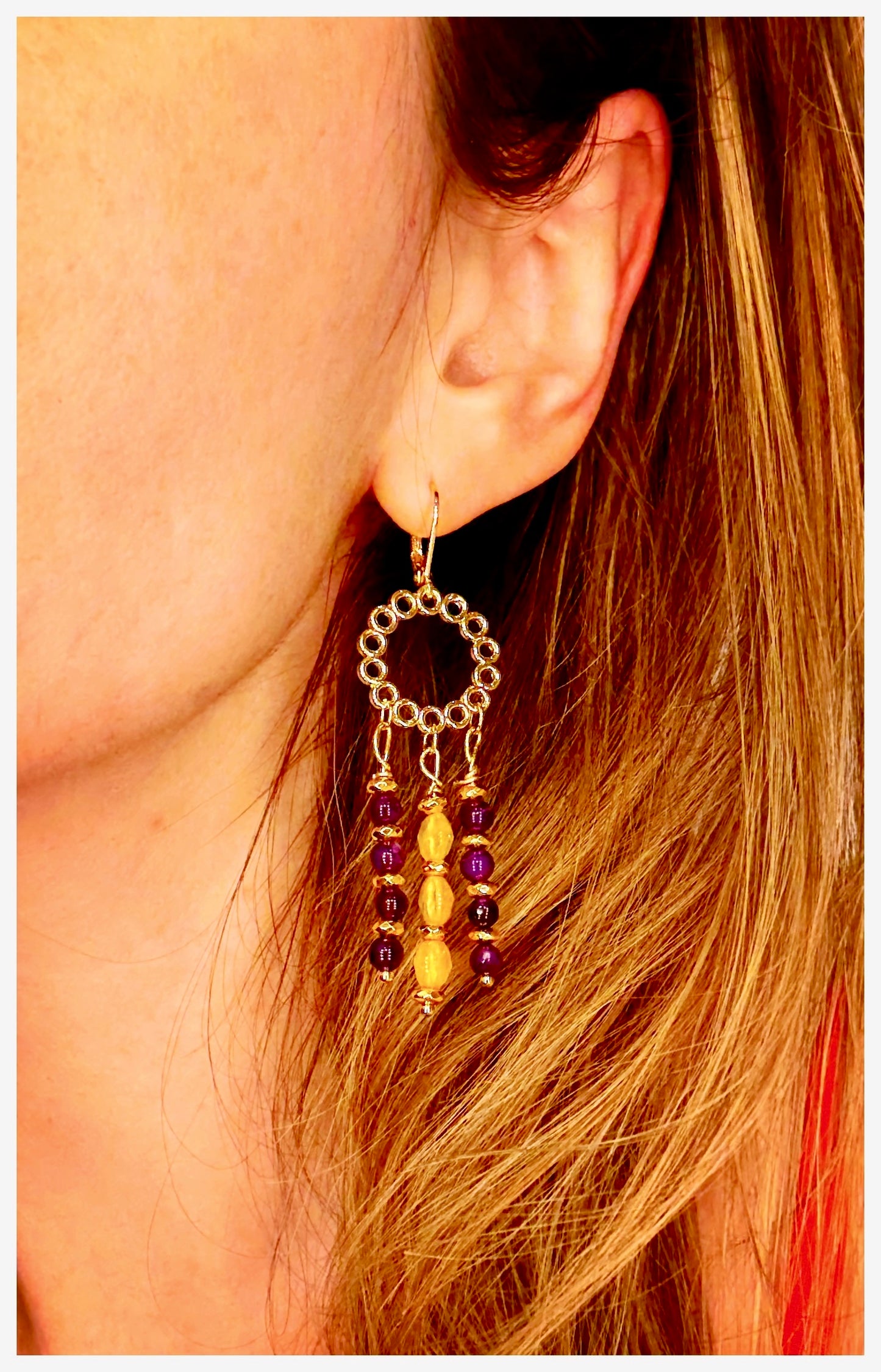 LSU After Party Earrings