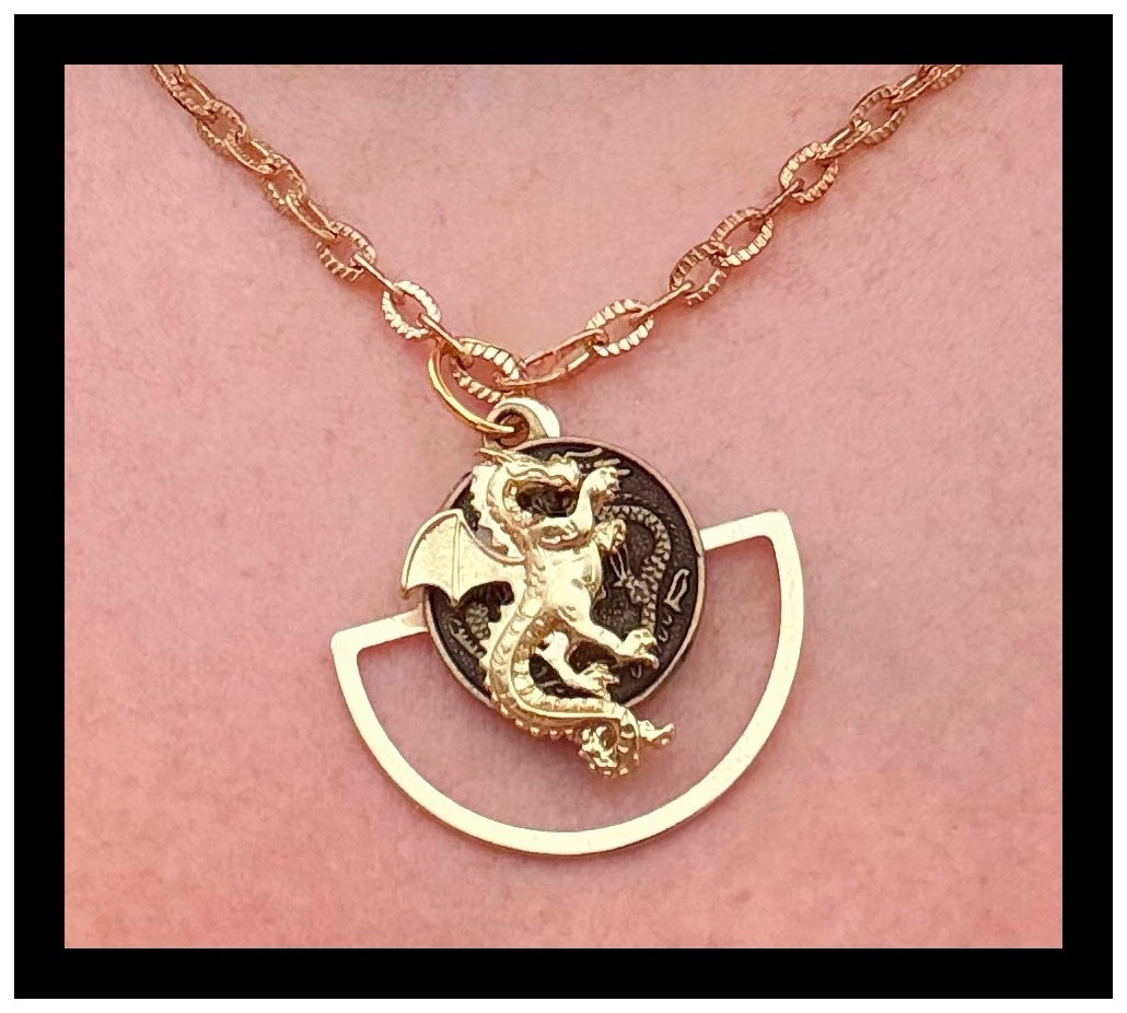 The Gilded Dragon Necklace