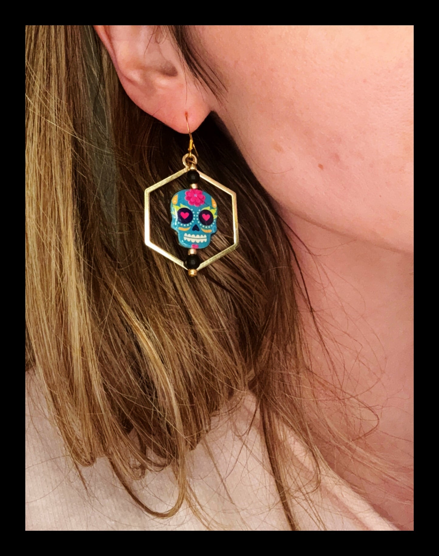 ✨Guardian Skulls Earring Set✨