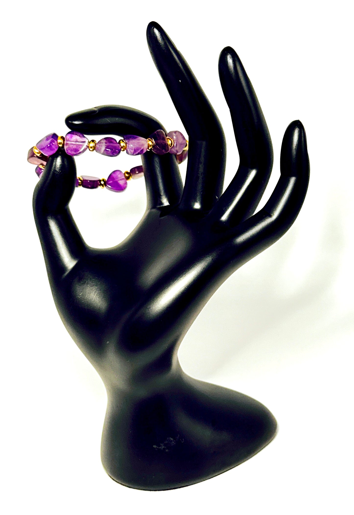 **The Petite Amethyst Bracelet**
