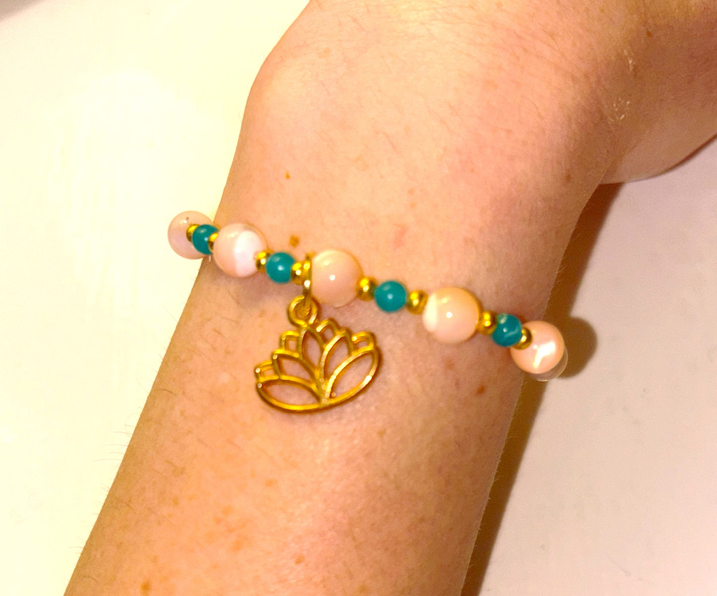 Luminous Lotus Bracelet