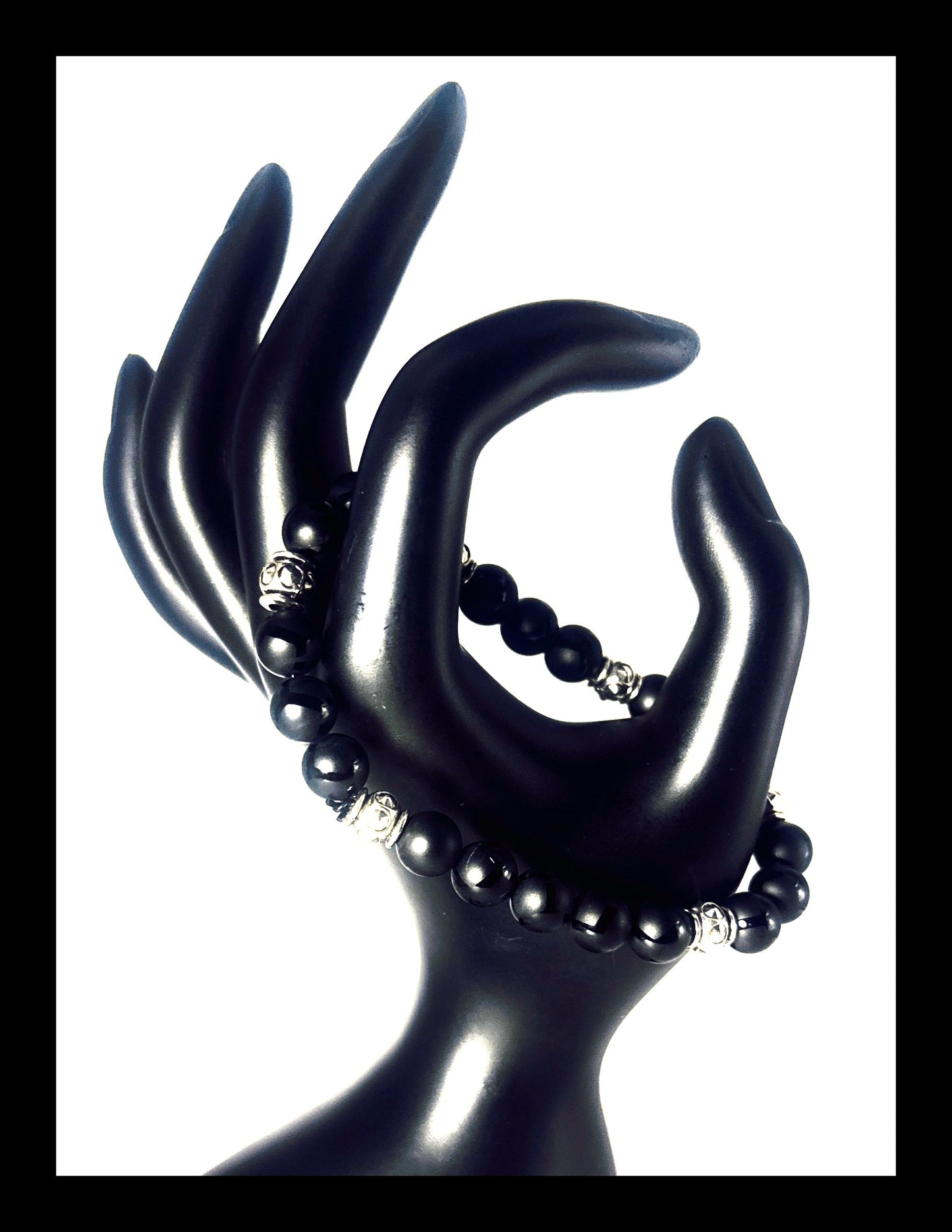**Tibetan Onyx Sacred Protection Bracelet**