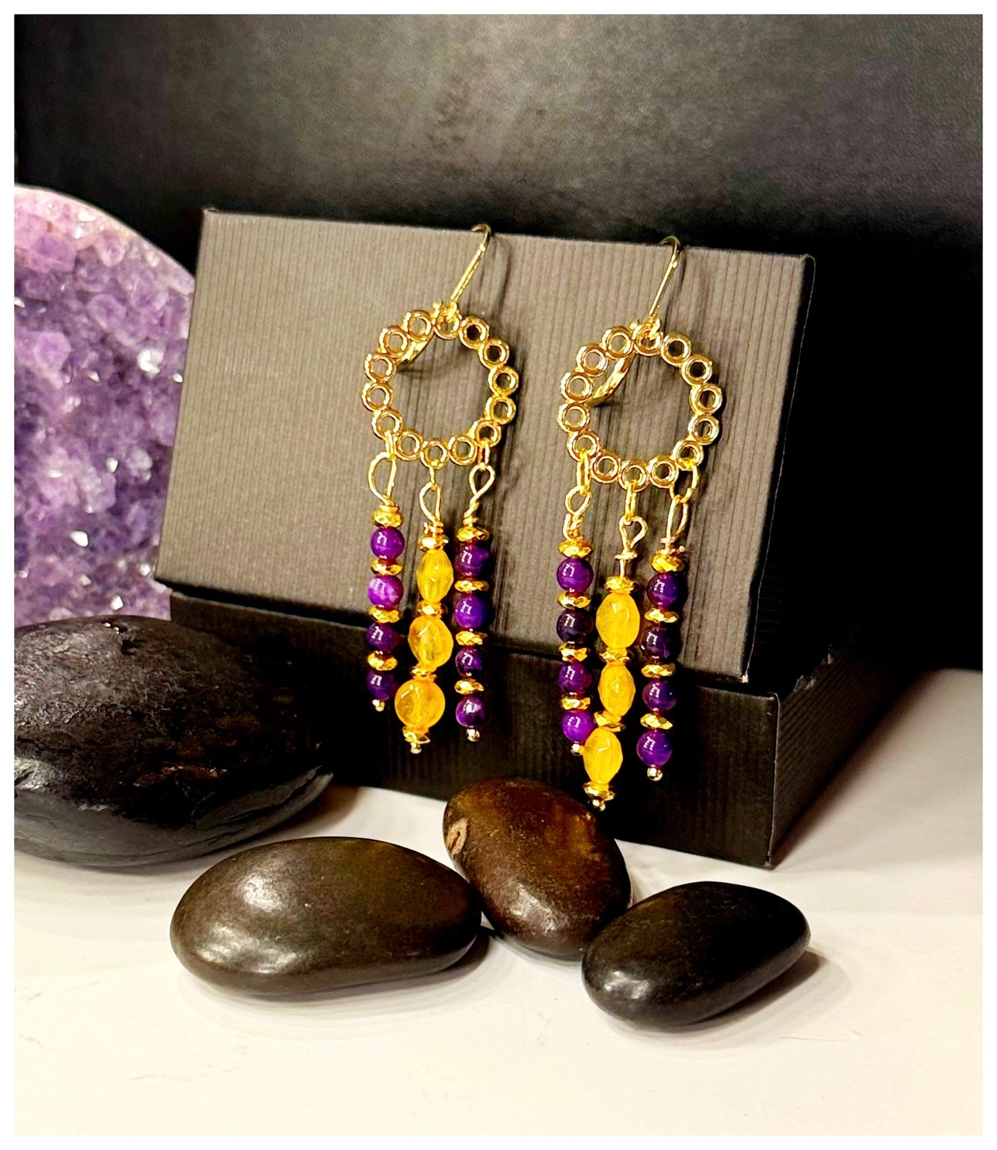 LSU After Party Earrings