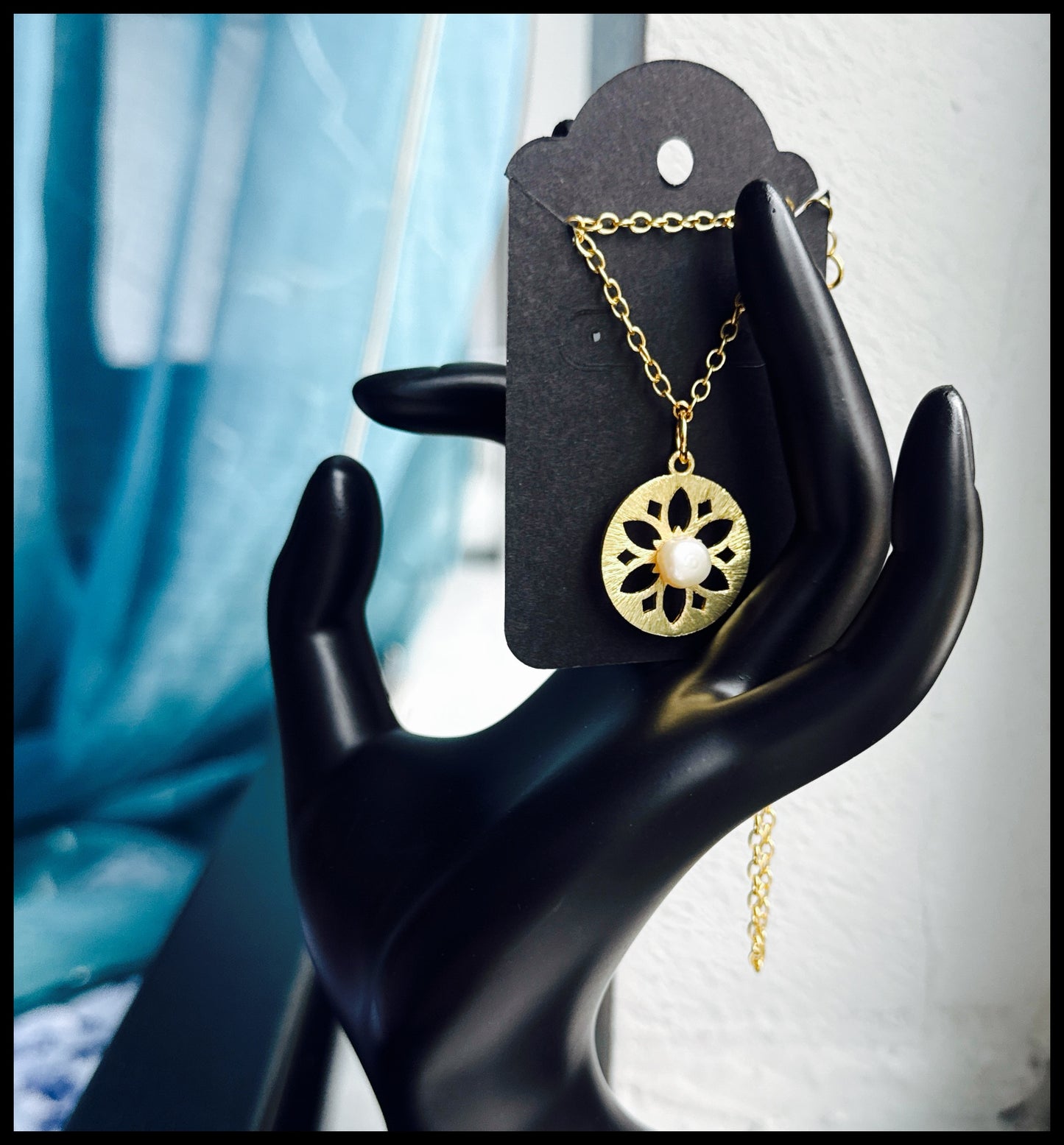Elegant Simple Pearl Set