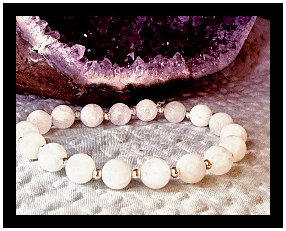 Majestic Silver Moonstone Bracelet