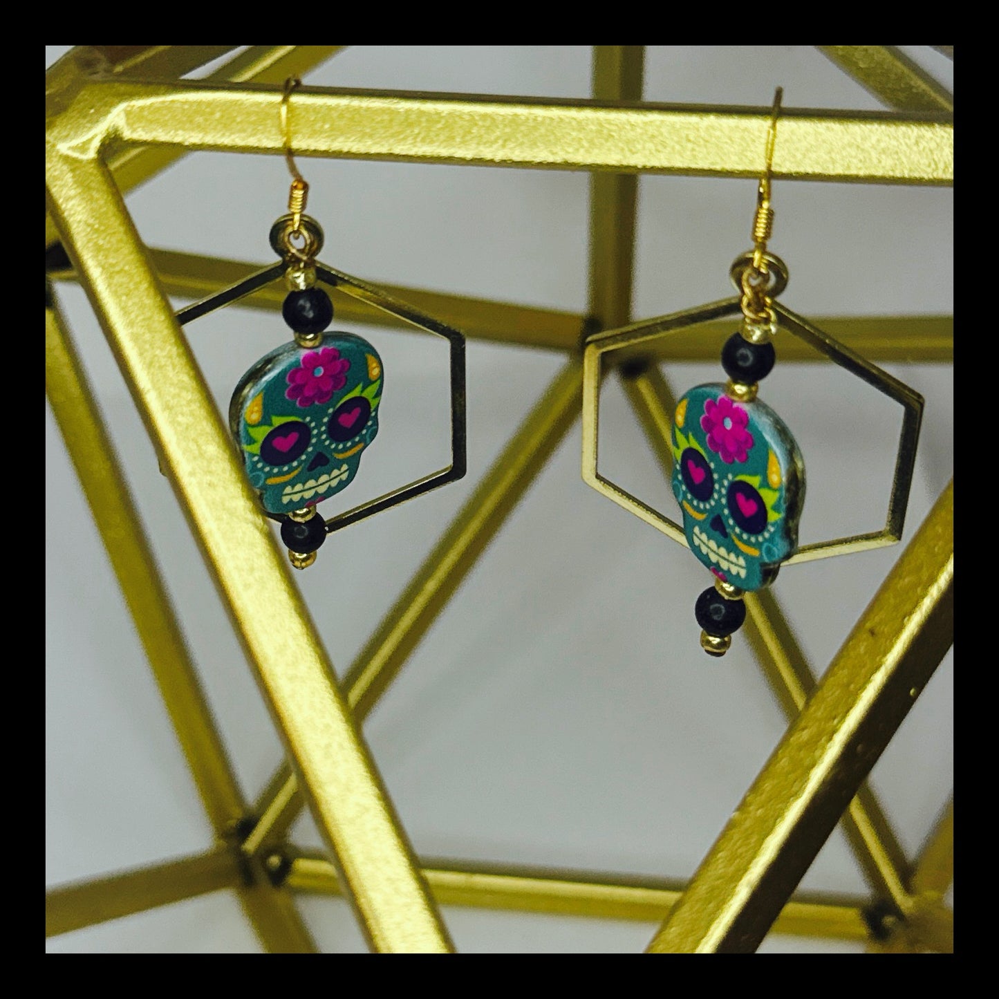 ✨Guardian Skulls Earring Set✨