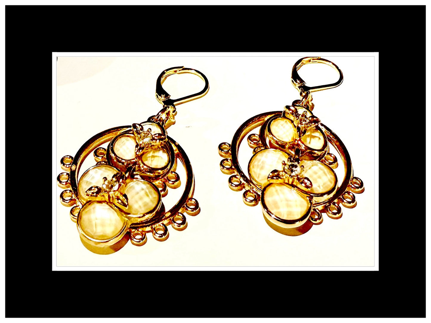 **Flirty Fashion Forward Earrings**