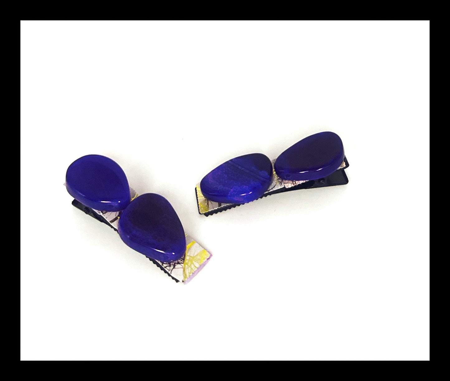 **Poised in Purple Hair Clip Set**